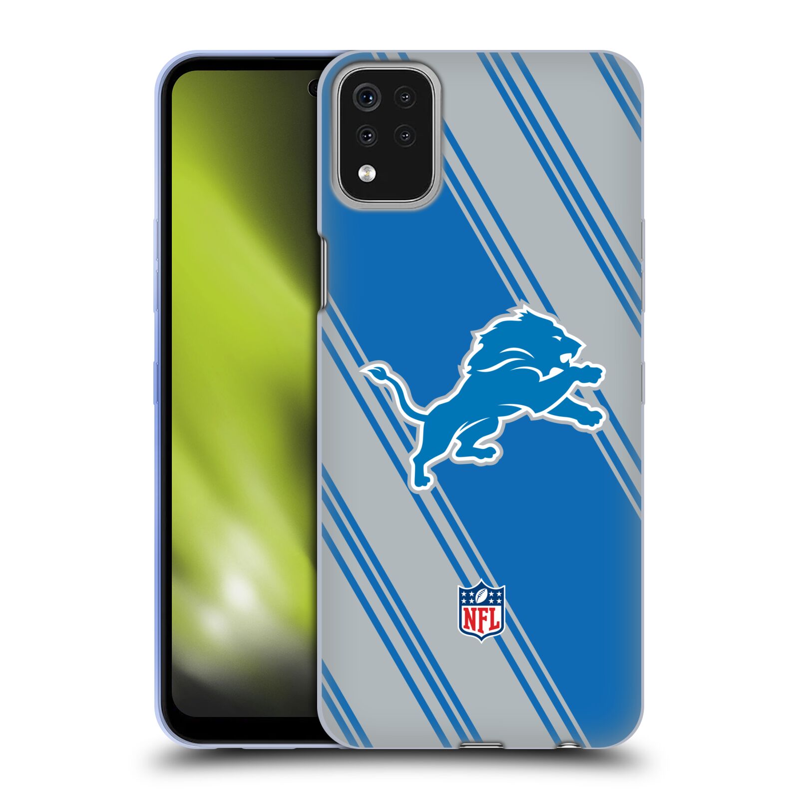 OFFICIAL NFL DETROIT LIONS ARTWORK SOFT GEL CASE FOR LG PHONES 1 - Picture 8 of 8