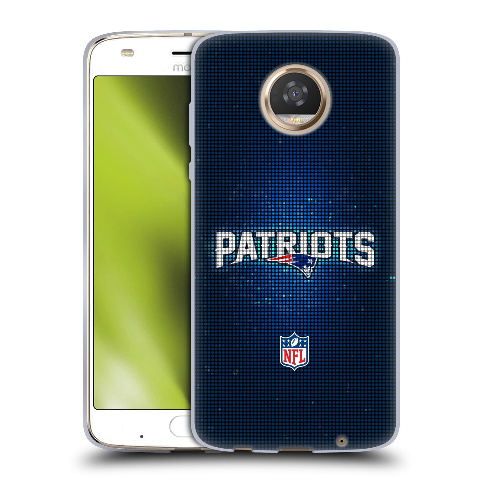 OFFICIAL NFL NEW ENGLAND PATRIOTS ARTWORK GEL CASE FOR MOTOROLA PHONES - Picture 8 of 11