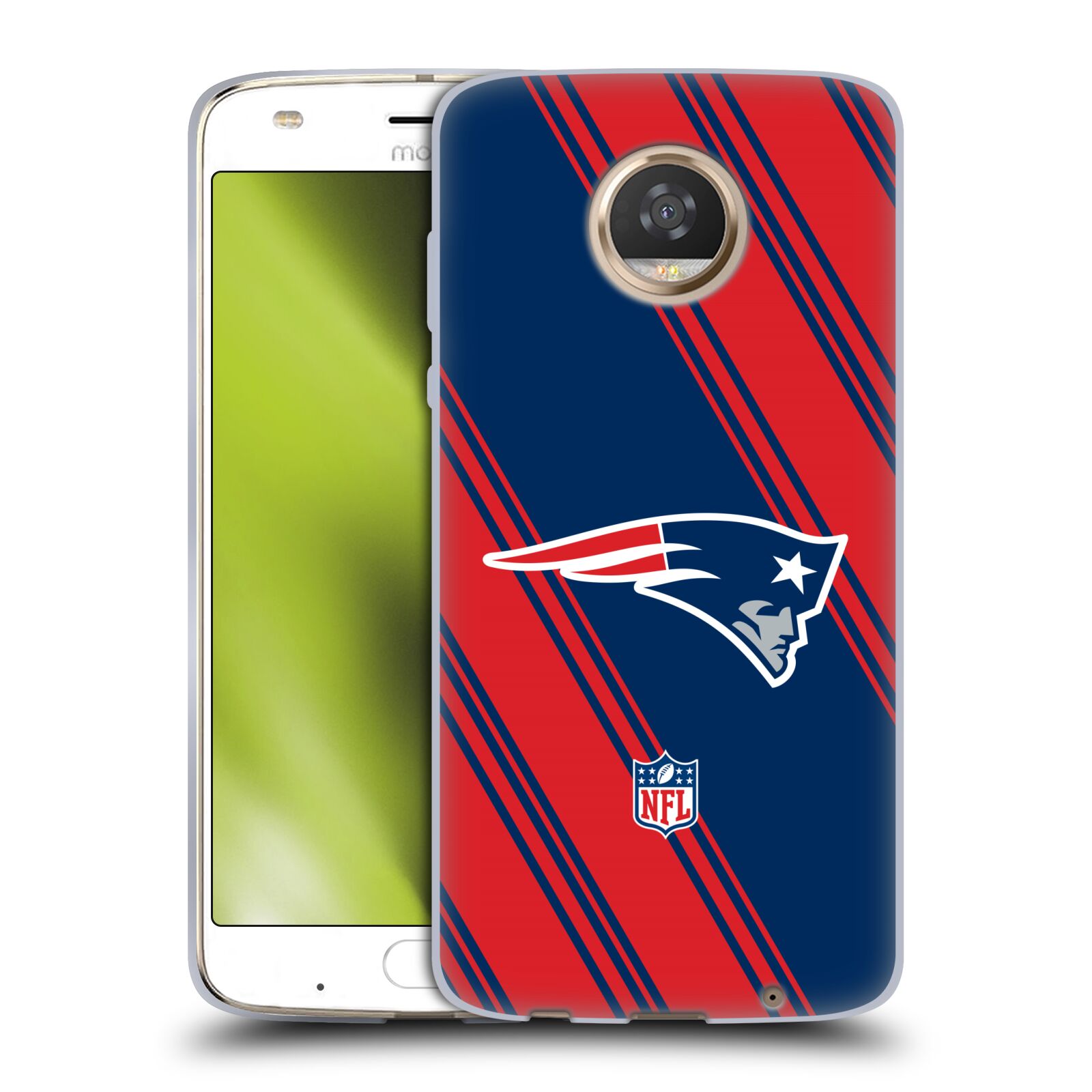 OFFICIAL NFL NEW ENGLAND PATRIOTS ARTWORK GEL CASE FOR MOTOROLA PHONES - Picture 11 of 11