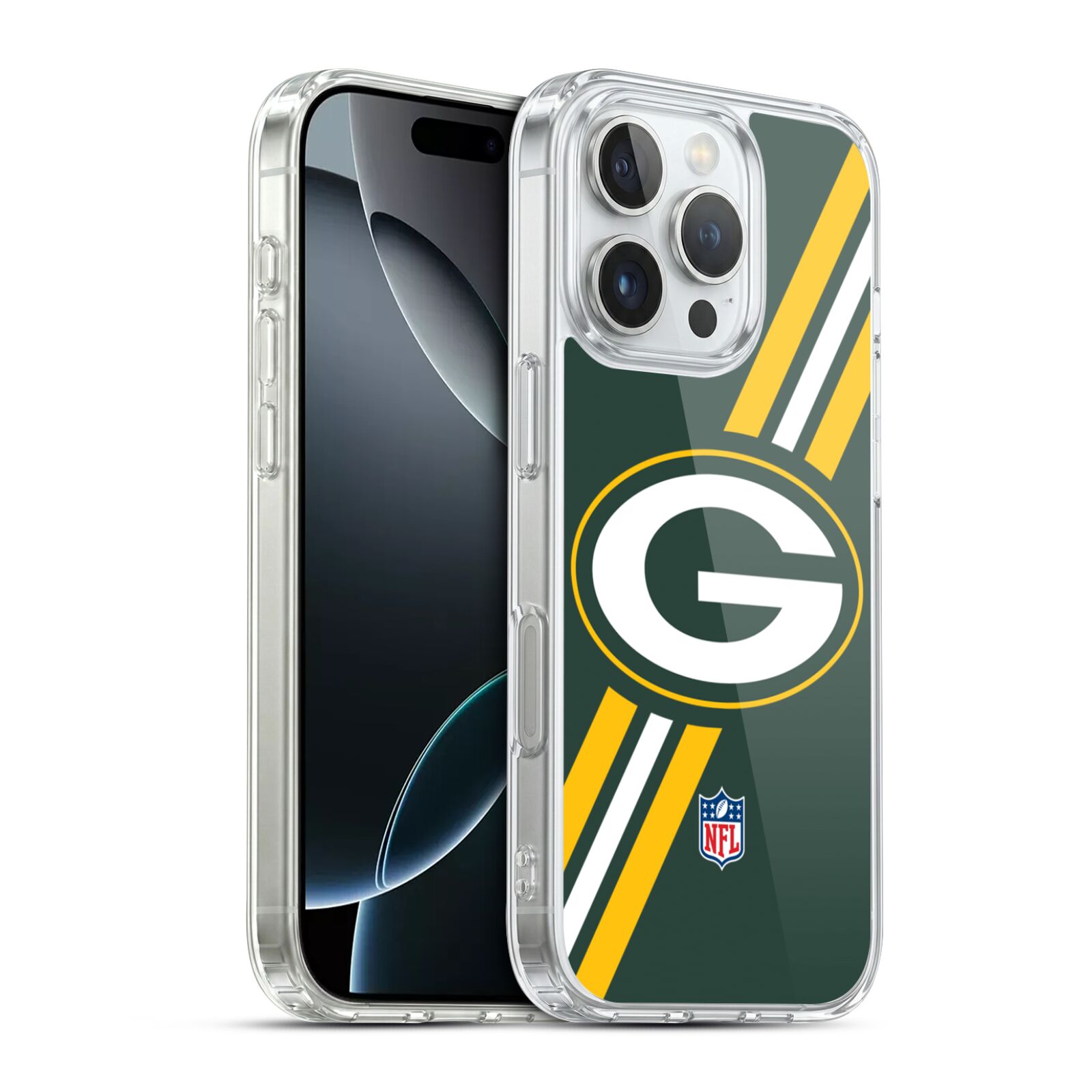 Stripes Hybrid MagSafe Case for iPhone 16 Pro