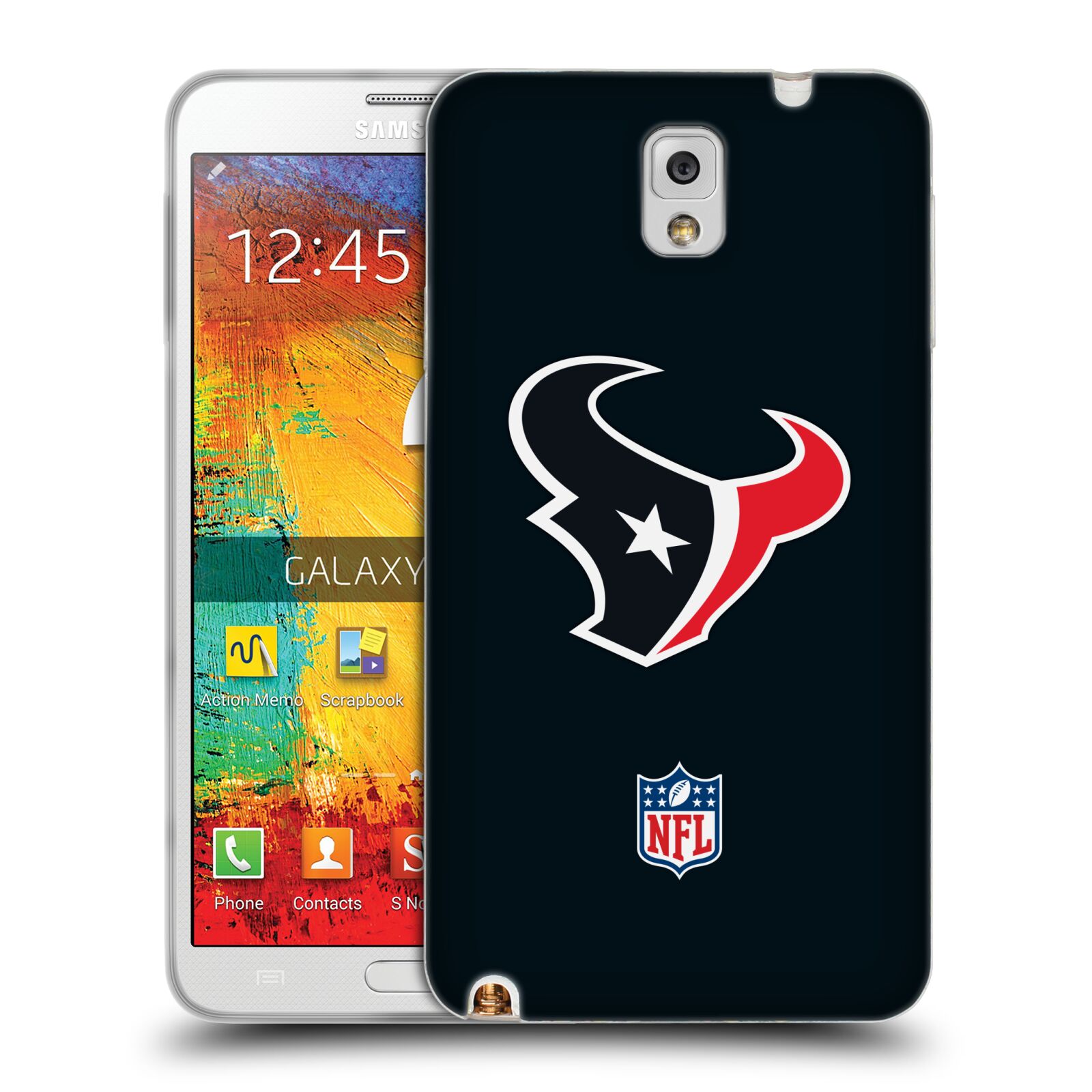 OFFICIAL NFL HOUSTON TEXANS LOGO SOFT GEL CASE FOR SAMSUNG PHONES 2 - Picture 13 of 14