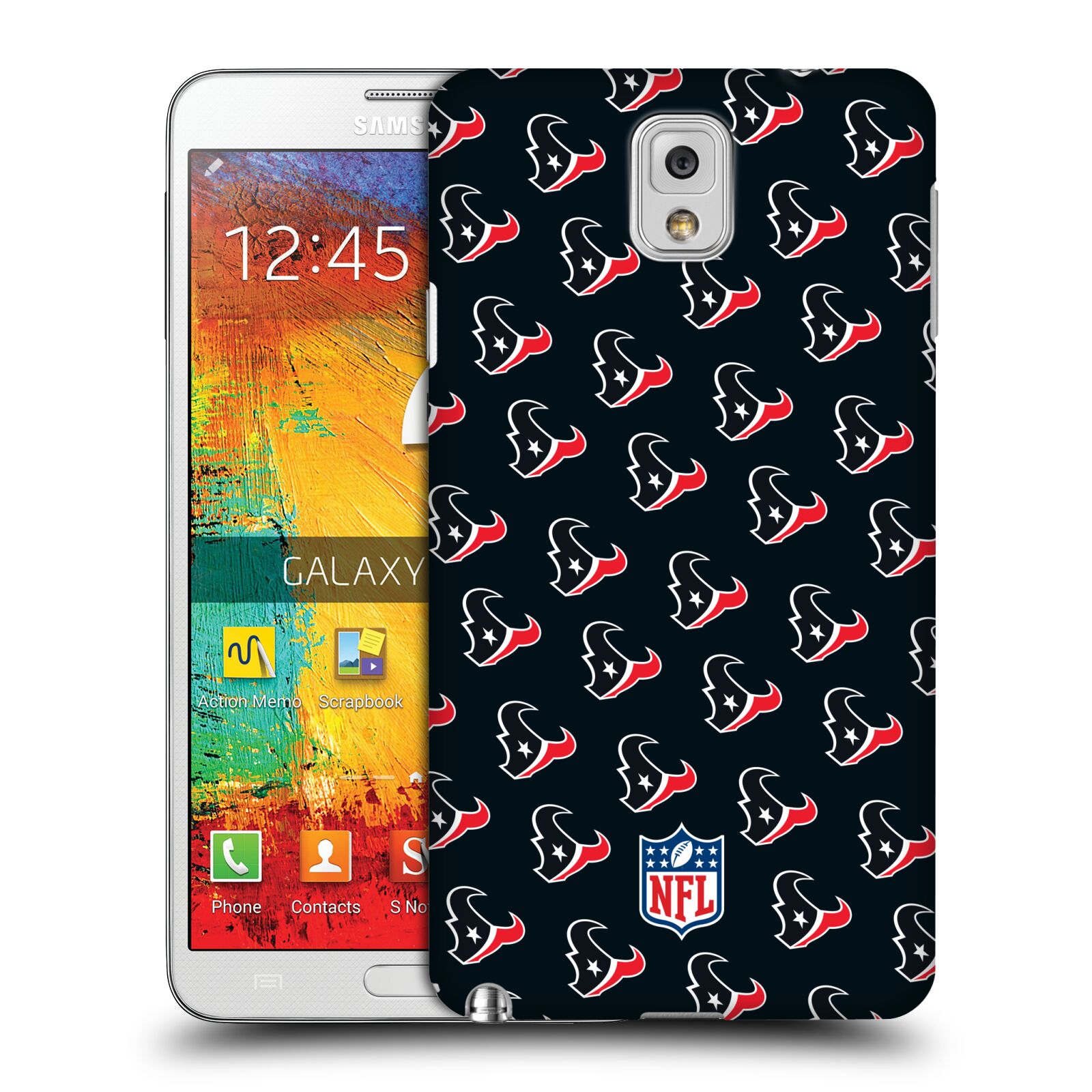 OFFICIAL NFL HOUSTON TEXANS ARTWORK HARD BACK CASE FOR SAMSUNG PHONES 2 - Picture 10 of 11