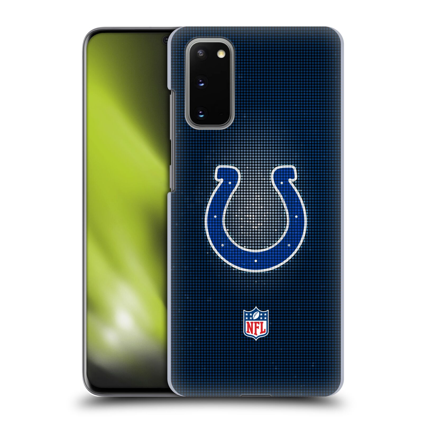 FUNDA TRASERA RÍGIDA OFICIAL DE LA NFL INDIANAPOLIS COLTS ILUSTRACIONES PARA TELÉFONOS SAMSUNG 1