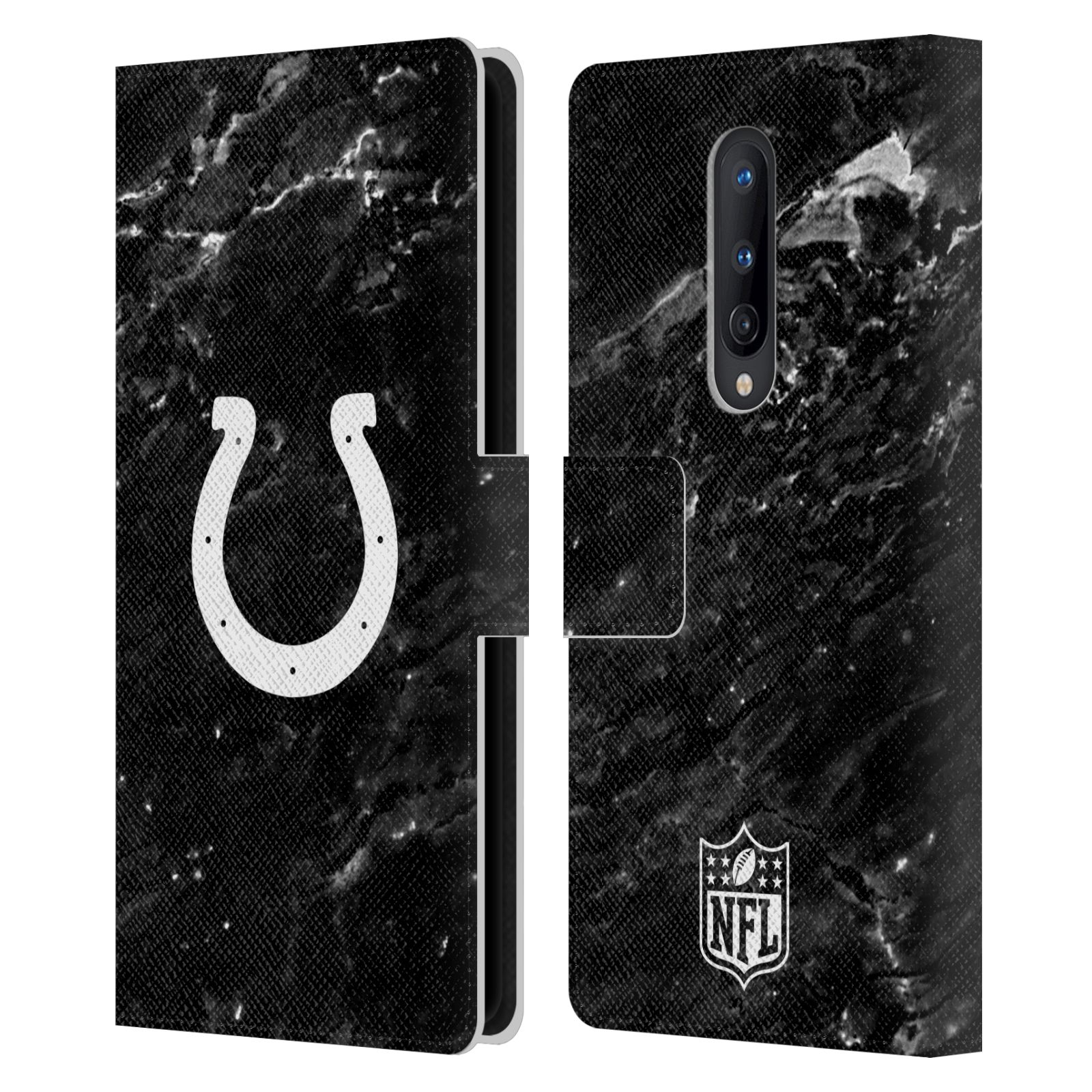 OFFICIAL NFL INDIANAPOLIS COLTS ARTWORK LEATHER BOOK CASE FOR ONEPLUS PHONES - Picture 8 of 10