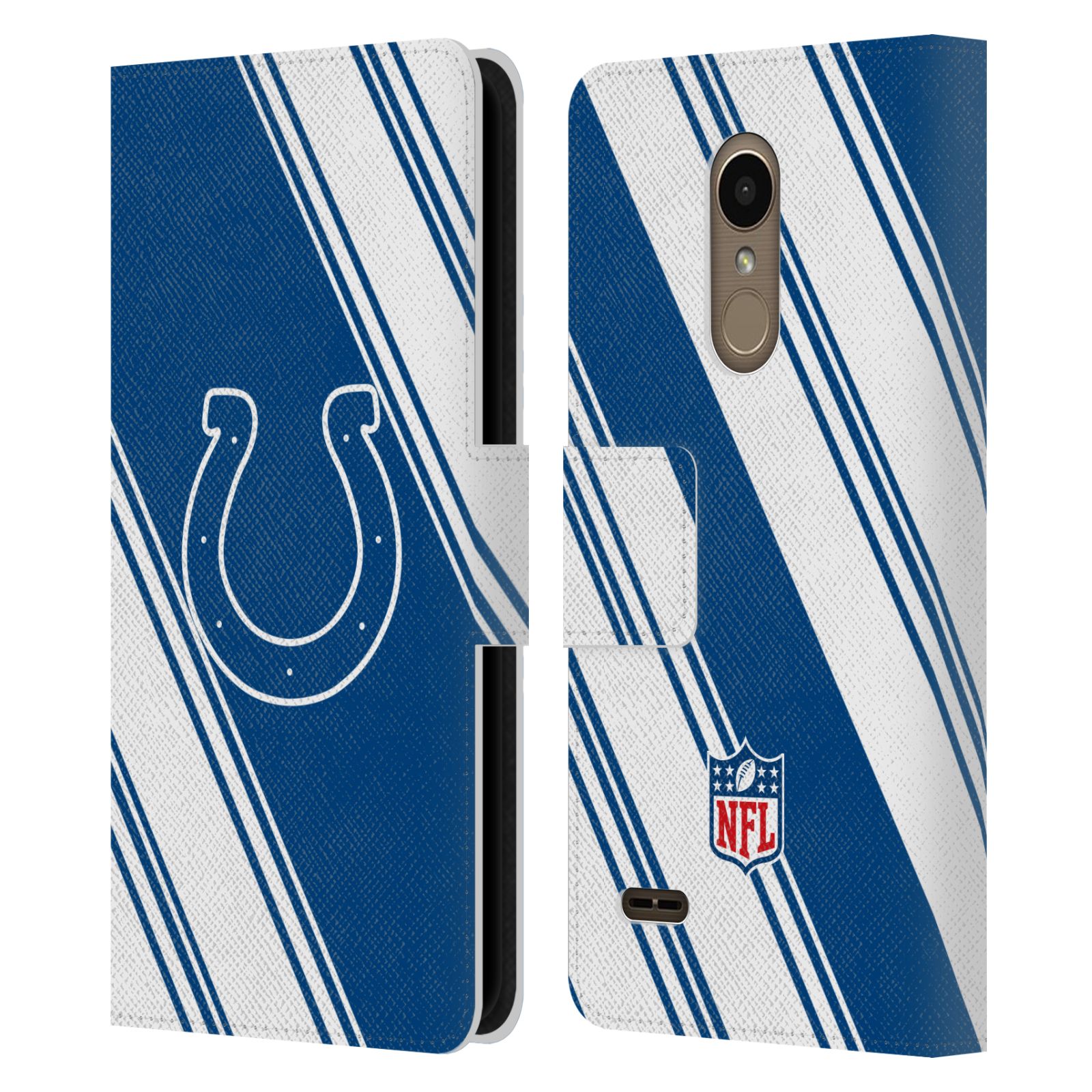OFFICIAL NFL INDIANAPOLIS COLTS ARTWORK LEATHER BOOK WALLET CASE FOR LG PHONES 1 - Picture 7 of 7
