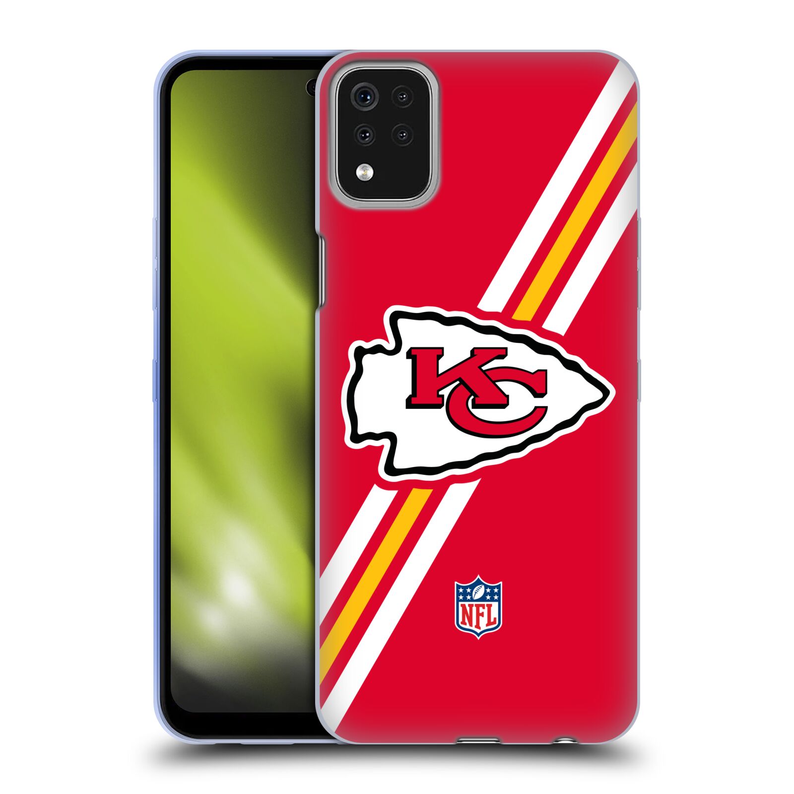 OFFICIAL NFL KANSAS CITY CHIEFS LOGO SOFT GEL CASE FOR LG PHONES 1 - Picture 8 of 8