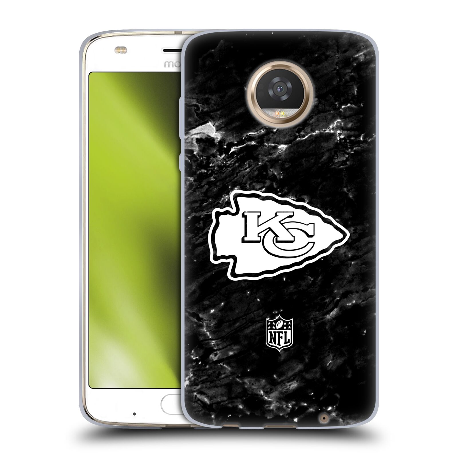 OFFICIAL NFL KANSAS CITY CHIEFS ARTWORK SOFT GEL CASE FOR MOTOROLA PHONES - Picture 9 of 11