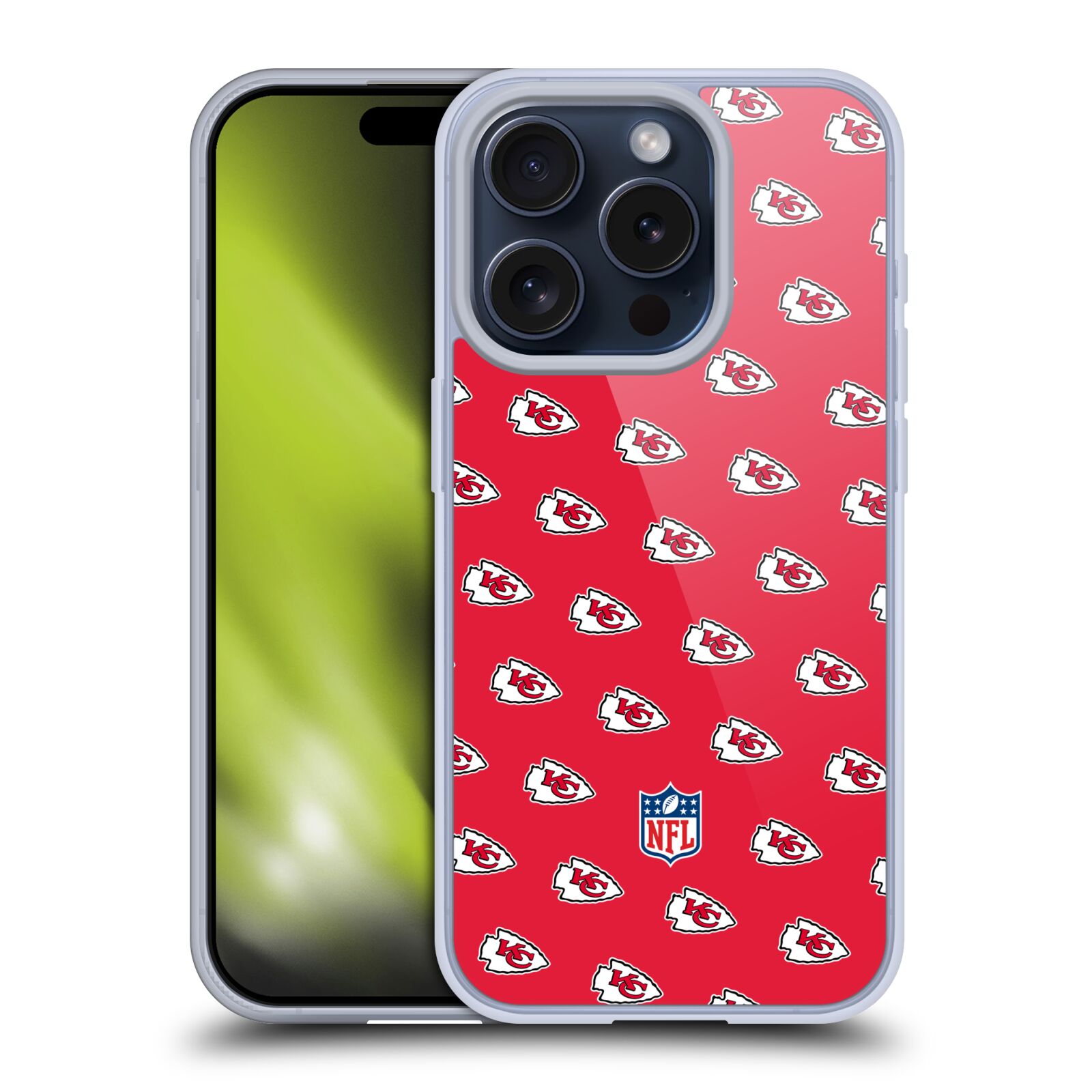 NFL KANSAS CITY CHIEFS ARTWORK ÉTUI COQUE EN GEL POUR APPLE iPHONE TÉLÉPHONES - Photo 10 sur 11