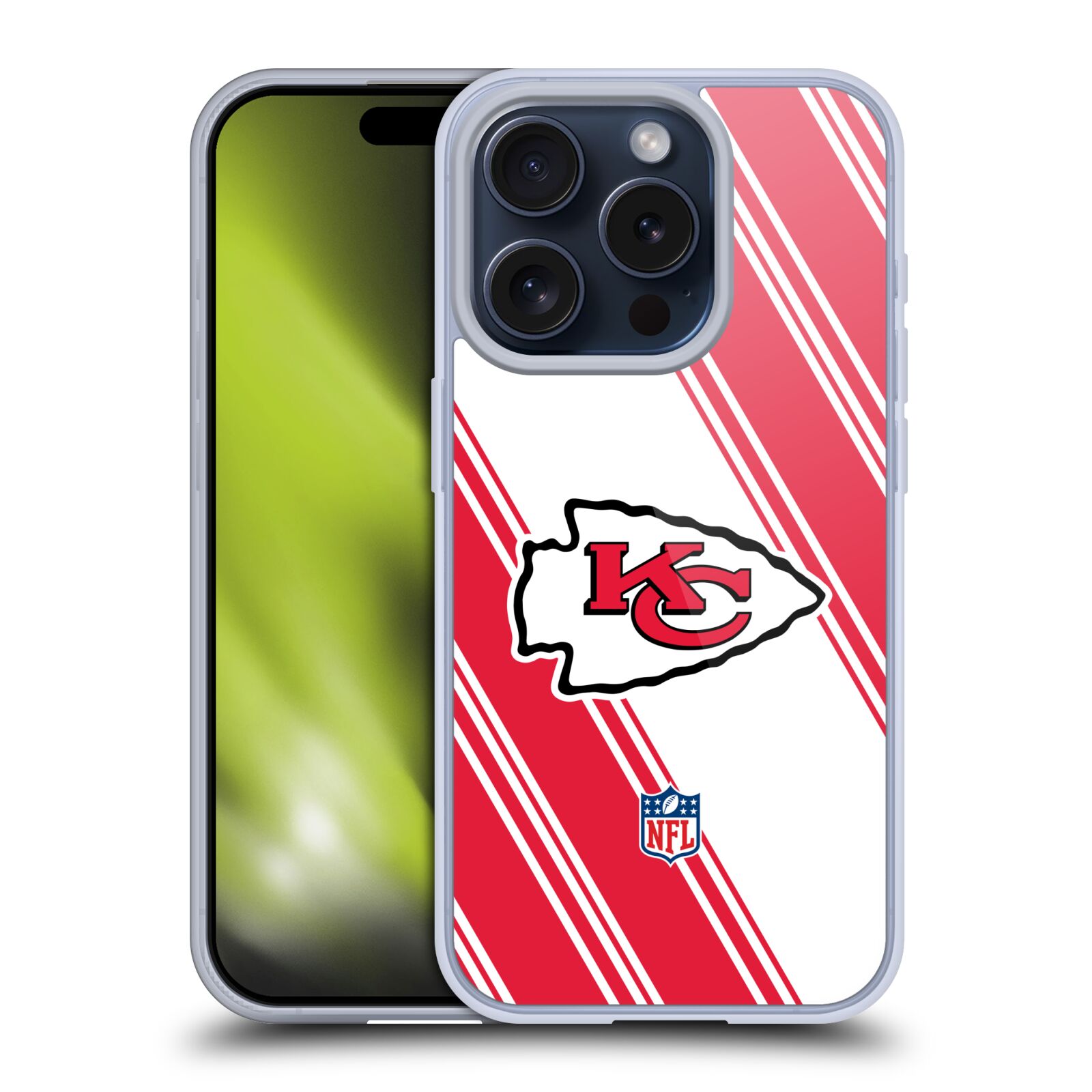 NFL KANSAS CITY CHIEFS ARTWORK ÉTUI COQUE EN GEL POUR APPLE iPHONE TÉLÉPHONES - Photo 11 sur 11