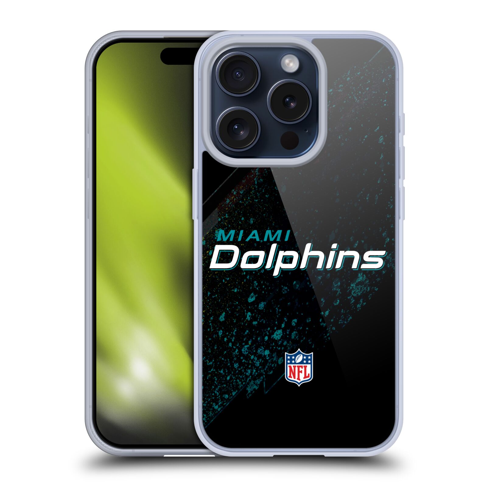 NFL MIAMI DOLPHINS LOGO ÉTUI COQUE EN GEL MOLLE POUR APPLE iPHONE TÉLÉPHONES - Photo 14 sur 14