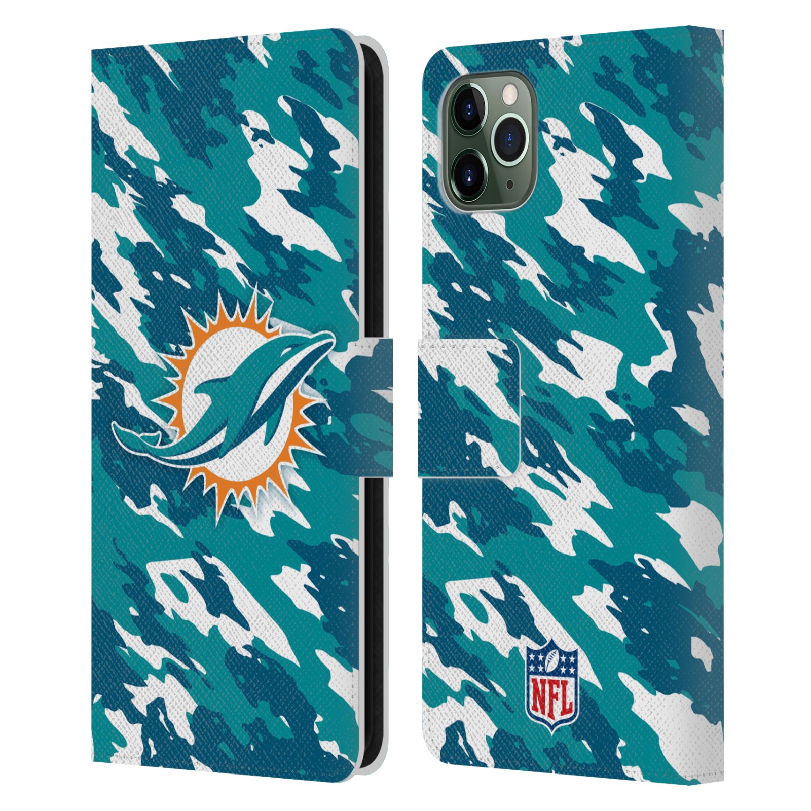 miami dolphins 3d logo iphone case