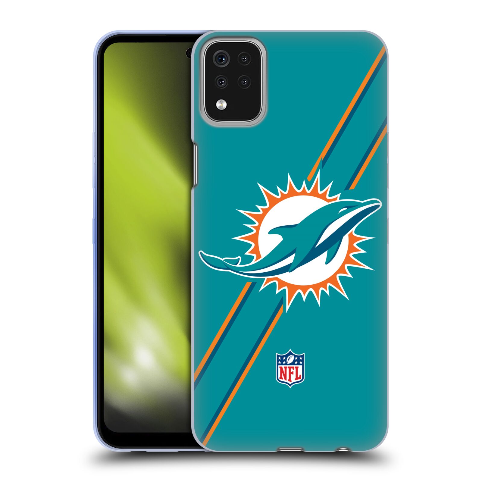 OFFICIAL NFL MIAMI DOLPHINS LOGO SOFT GEL CASE FOR LG PHONES 1 - Picture 8 of 8