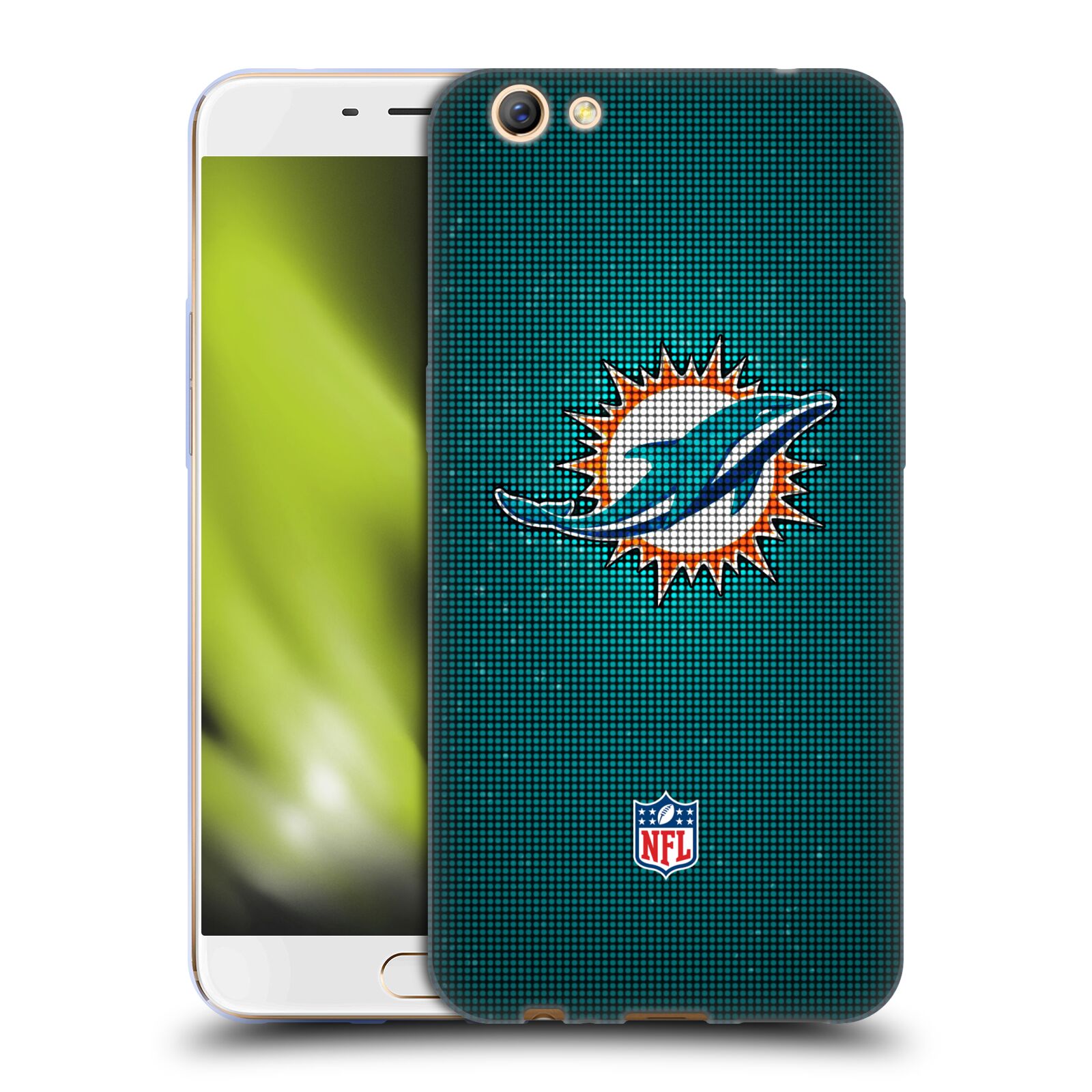 OFFICIAL NFL MIAMI DOLPHINS ARTWORK GEL CASE FOR OPPO PHONES - Picture 8 of 11