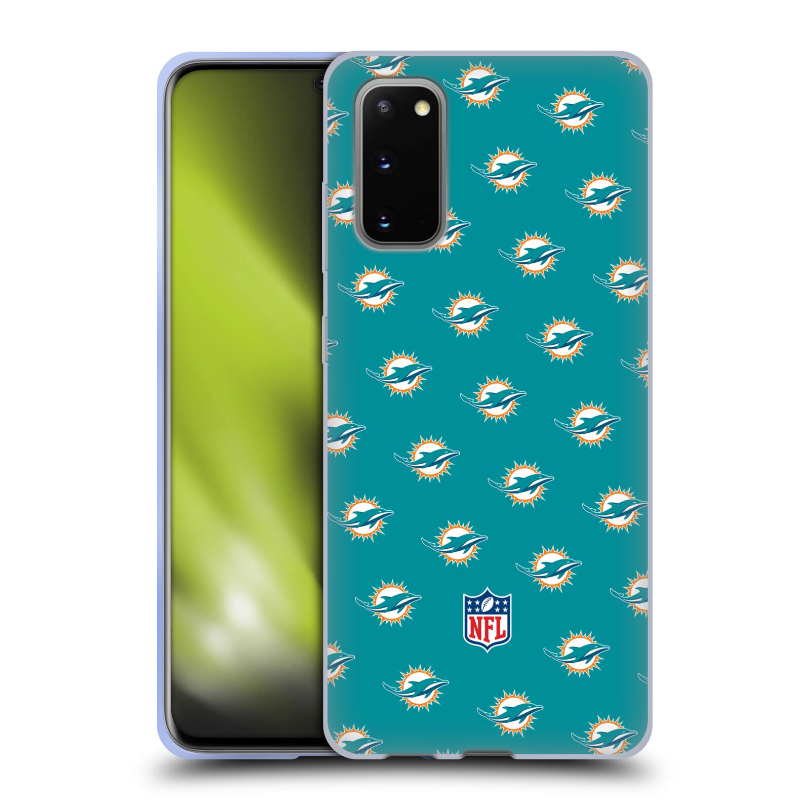 OFFICIAL NFL MIAMI DOLPHINS ARTWORK SOFT GEL CASE FOR SAMSUNG PHONES 1 - Picture 10 of 11