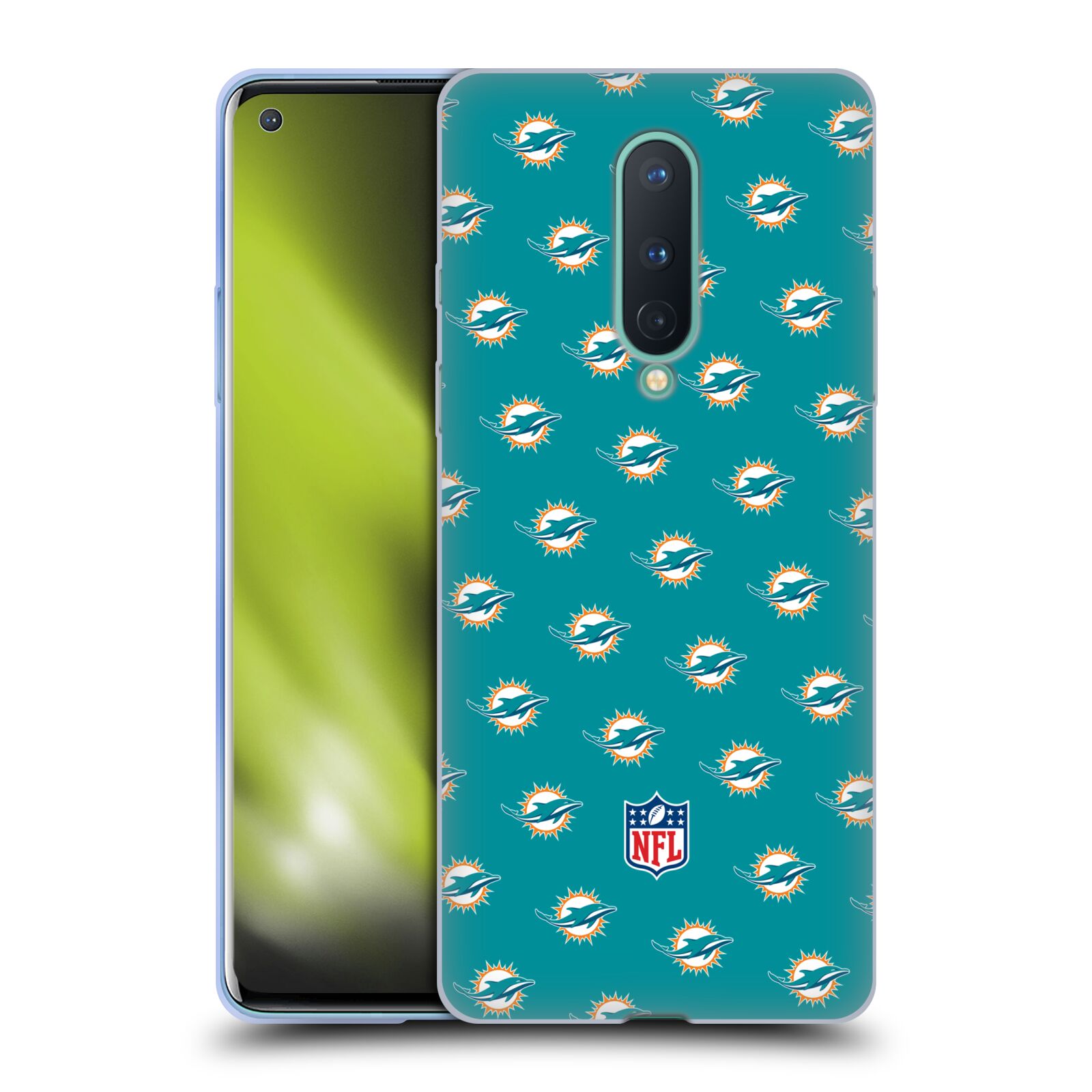 OFFICIAL NFL MIAMI DOLPHINS ARTWORK SOFT GEL CASE FOR GOOGLE ONEPLUS PHONES - Picture 10 of 11