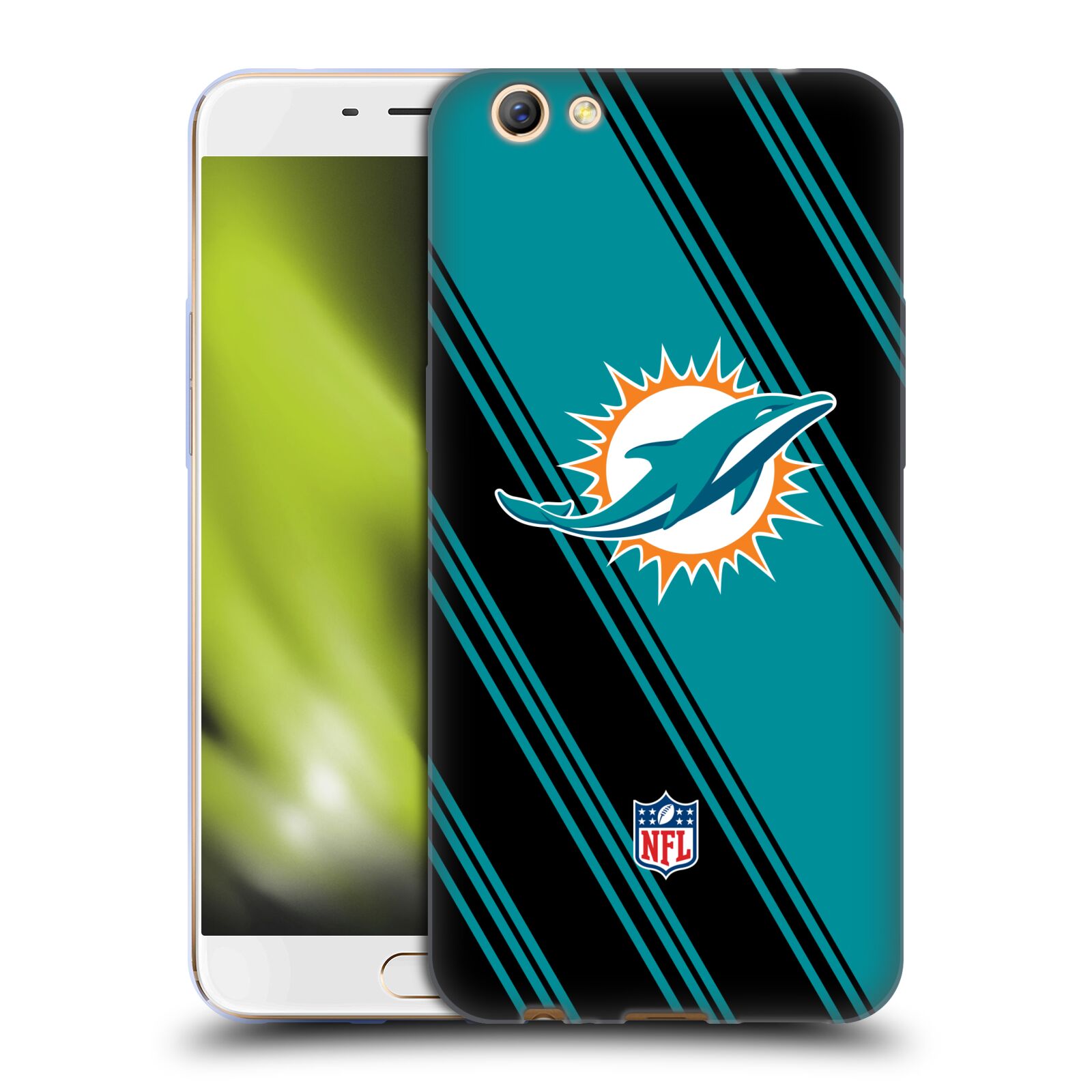 OFFICIAL NFL MIAMI DOLPHINS ARTWORK GEL CASE FOR OPPO PHONES - Picture 11 of 11