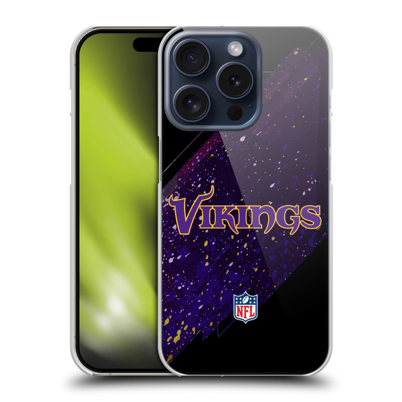 OFFICIAL NFL MINNESOTA VIKINGS LOGO HARD BACK CASE FOR APPLE iPHONE PHONES