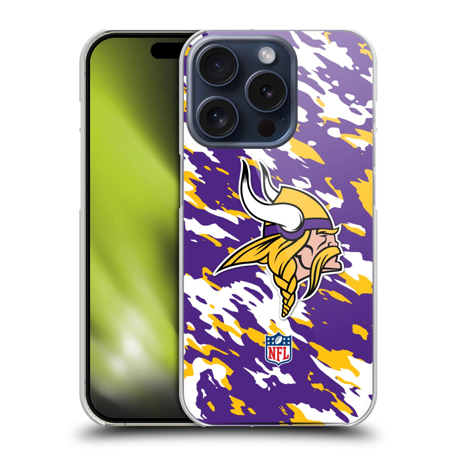 OFFICIAL NFL MINNESOTA VIKINGS LOGO HARD BACK CASE FOR APPLE iPHONE PHONES