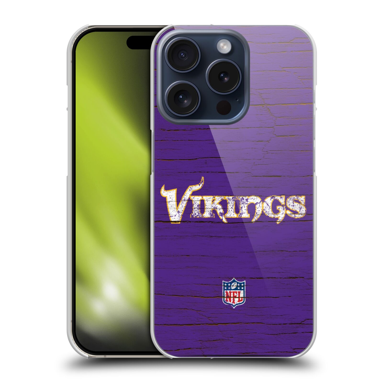 OFFICIAL NFL MINNESOTA VIKINGS LOGO HARD BACK CASE FOR APPLE iPHONE PHONES