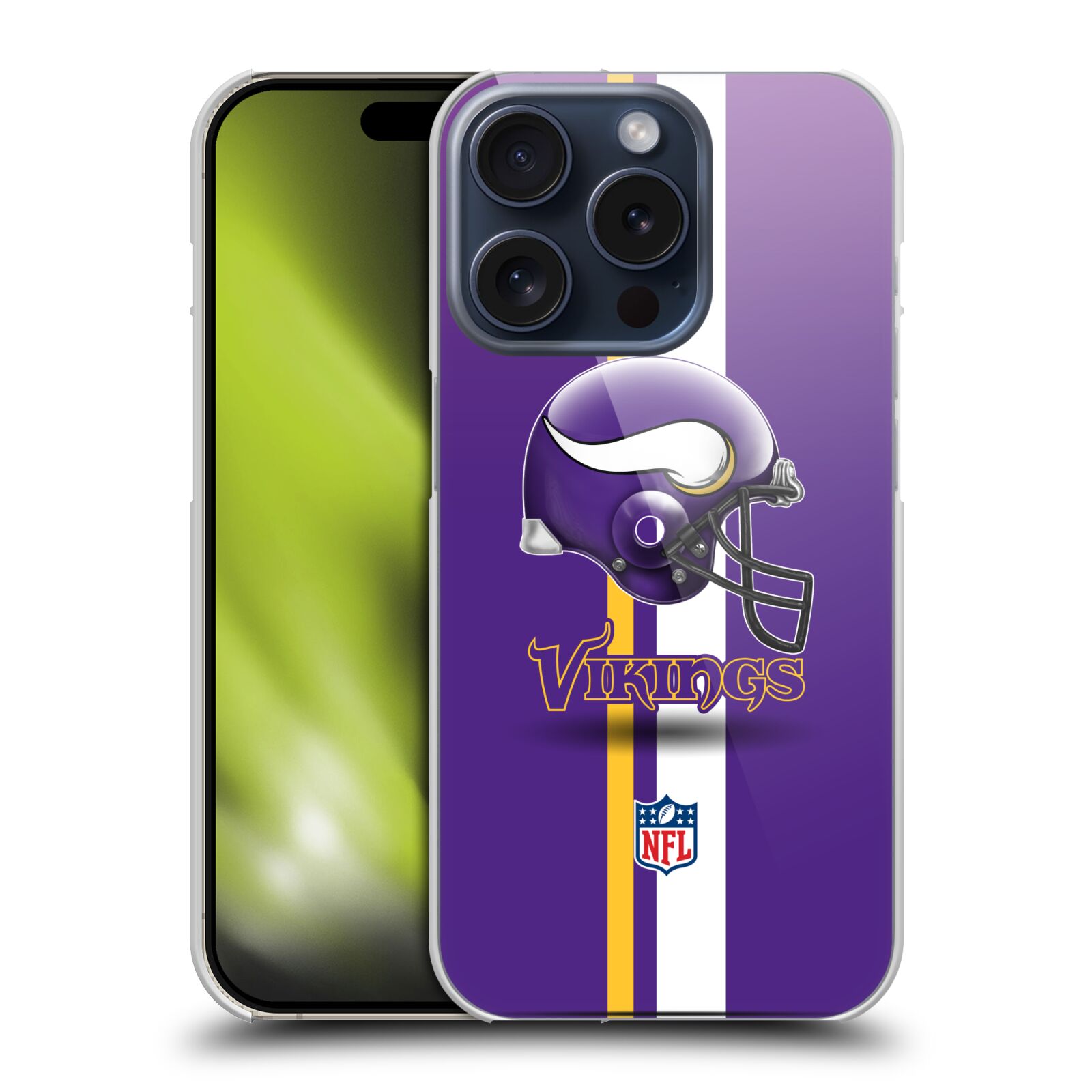 OFFICIAL NFL MINNESOTA VIKINGS LOGO HARD BACK CASE FOR APPLE iPHONE PHONES