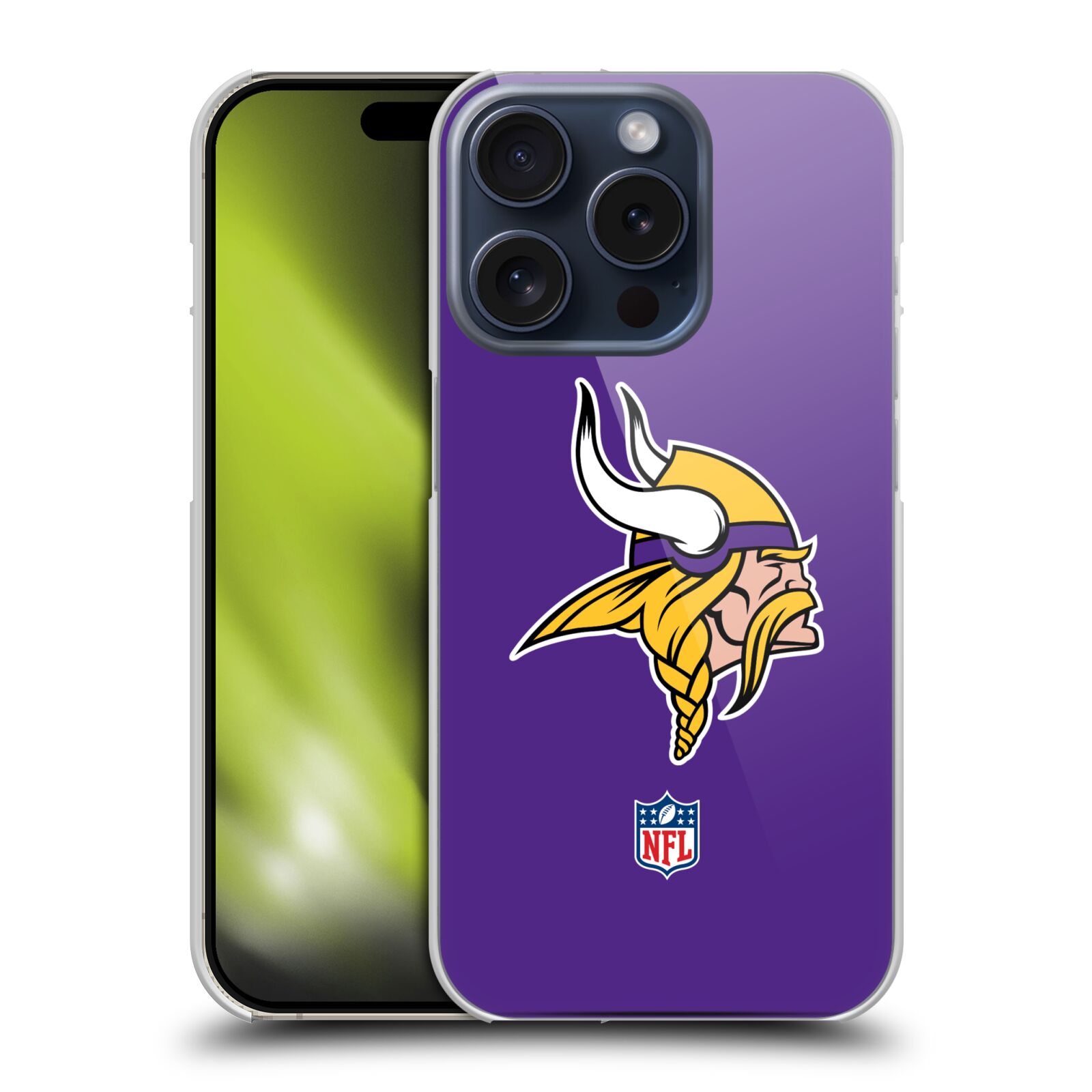 OFFICIAL NFL MINNESOTA VIKINGS LOGO HARD BACK CASE FOR APPLE iPHONE PHONES