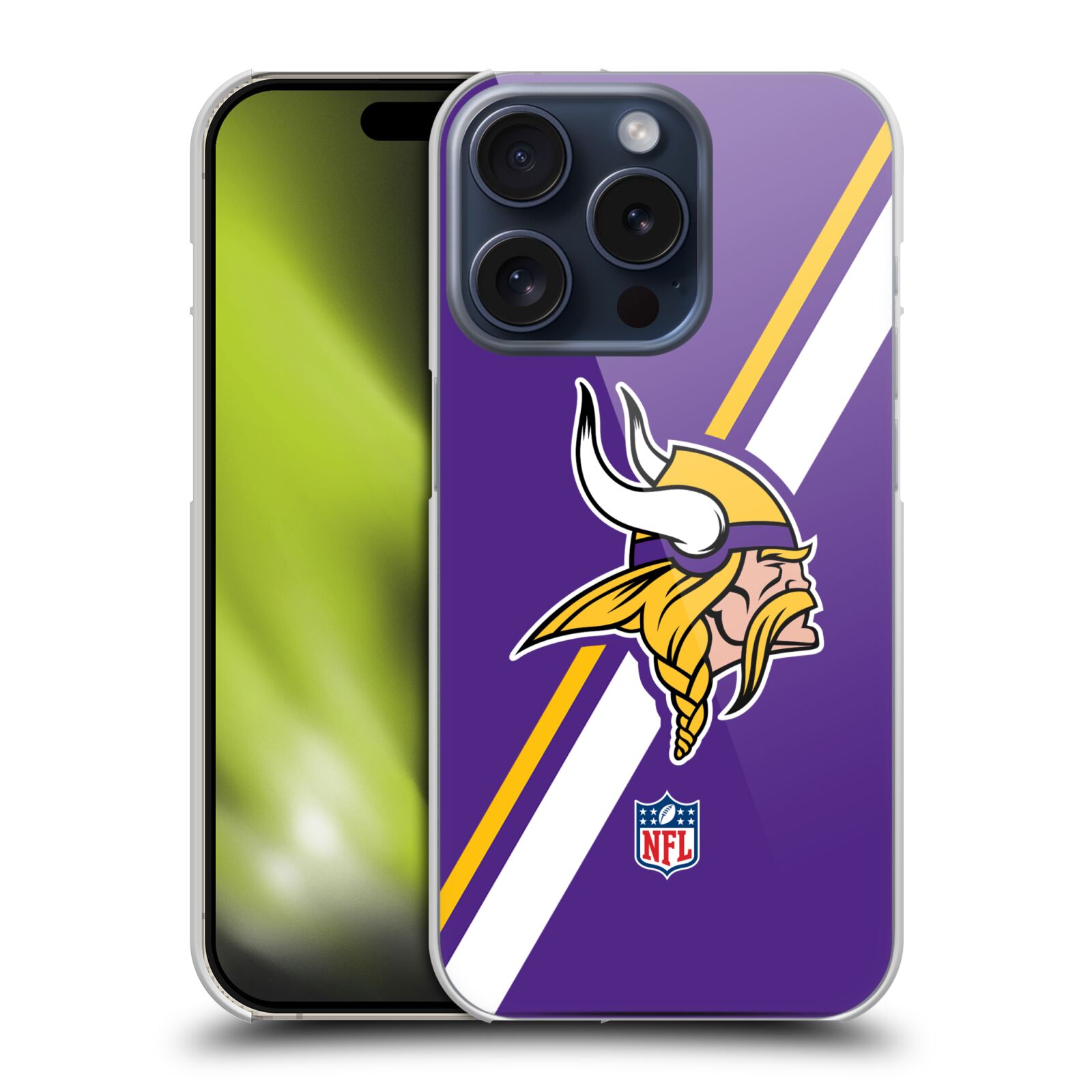 OFFICIAL NFL MINNESOTA VIKINGS LOGO HARD BACK CASE FOR APPLE iPHONE PHONES