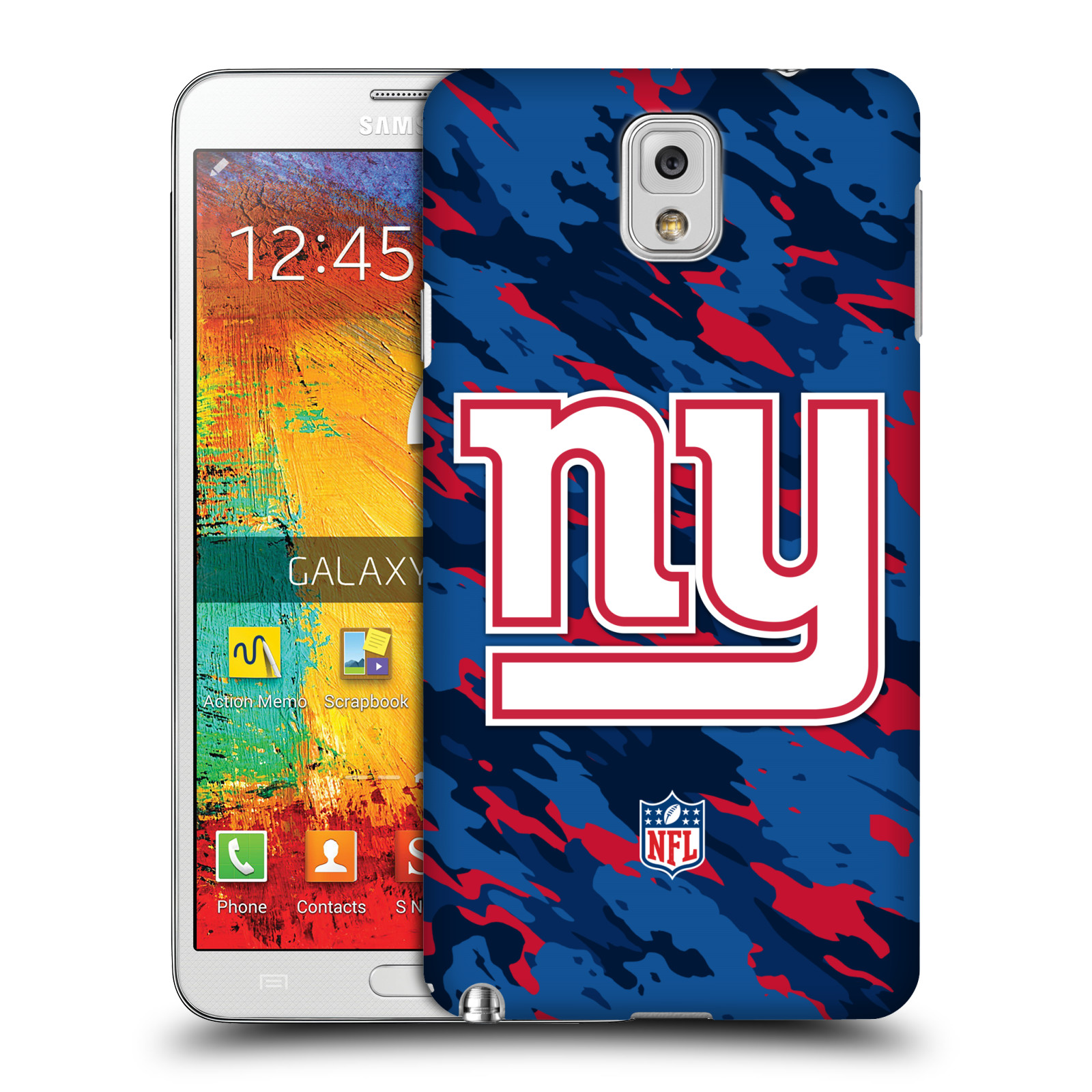 OFFICIAL NFL NEW YORK GIANTS LOGO HARD BACK CASE FOR SAMSUNG PHONES 2 - Picture 9 of 14