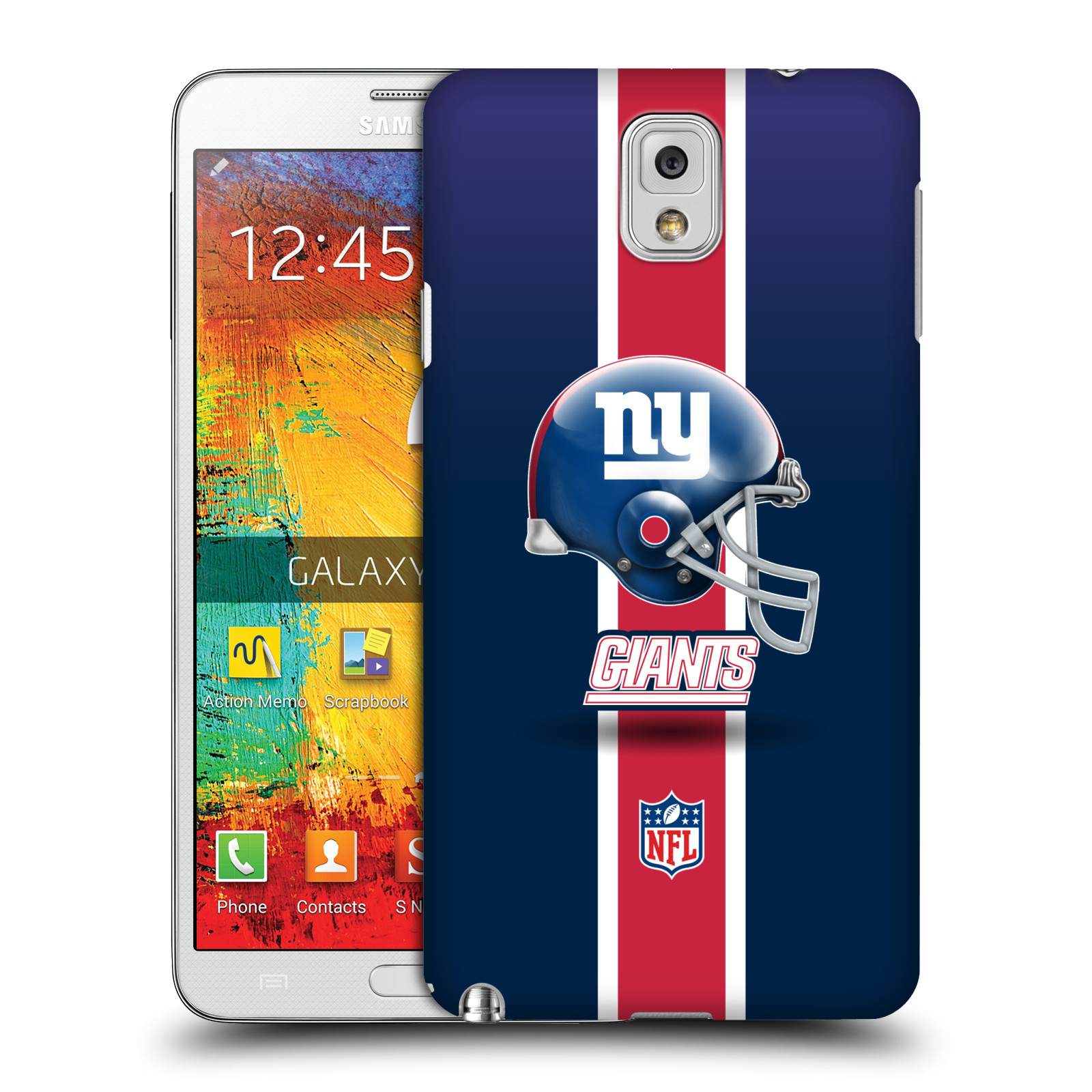 OFFICIAL NFL NEW YORK GIANTS LOGO HARD BACK CASE FOR SAMSUNG PHONES 2 - Picture 12 of 14