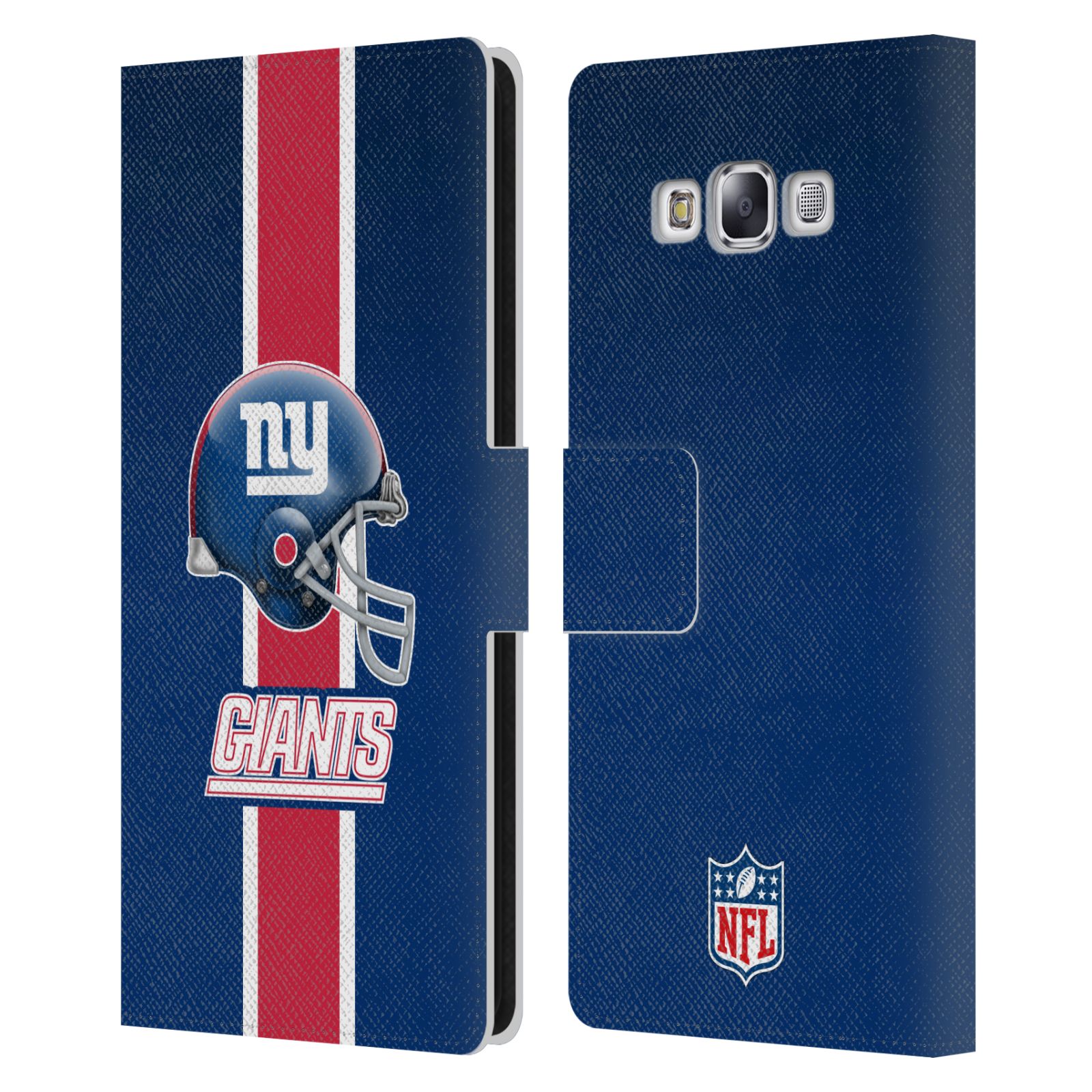 OFFICIAL NFL NEW YORK GIANTS LOGO LEATHER BOOK WALLET CASE FOR SAMSUNG PHONES 3 - Picture 11 of 13