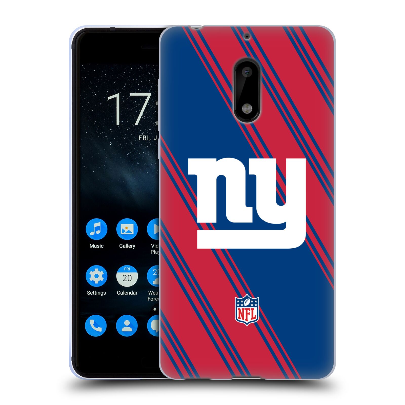 OFFICIAL NFL NEW YORK GIANTS ARTWORK SOFT GEL CASE FOR NOKIA PHONES 1 - Picture 11 of 11