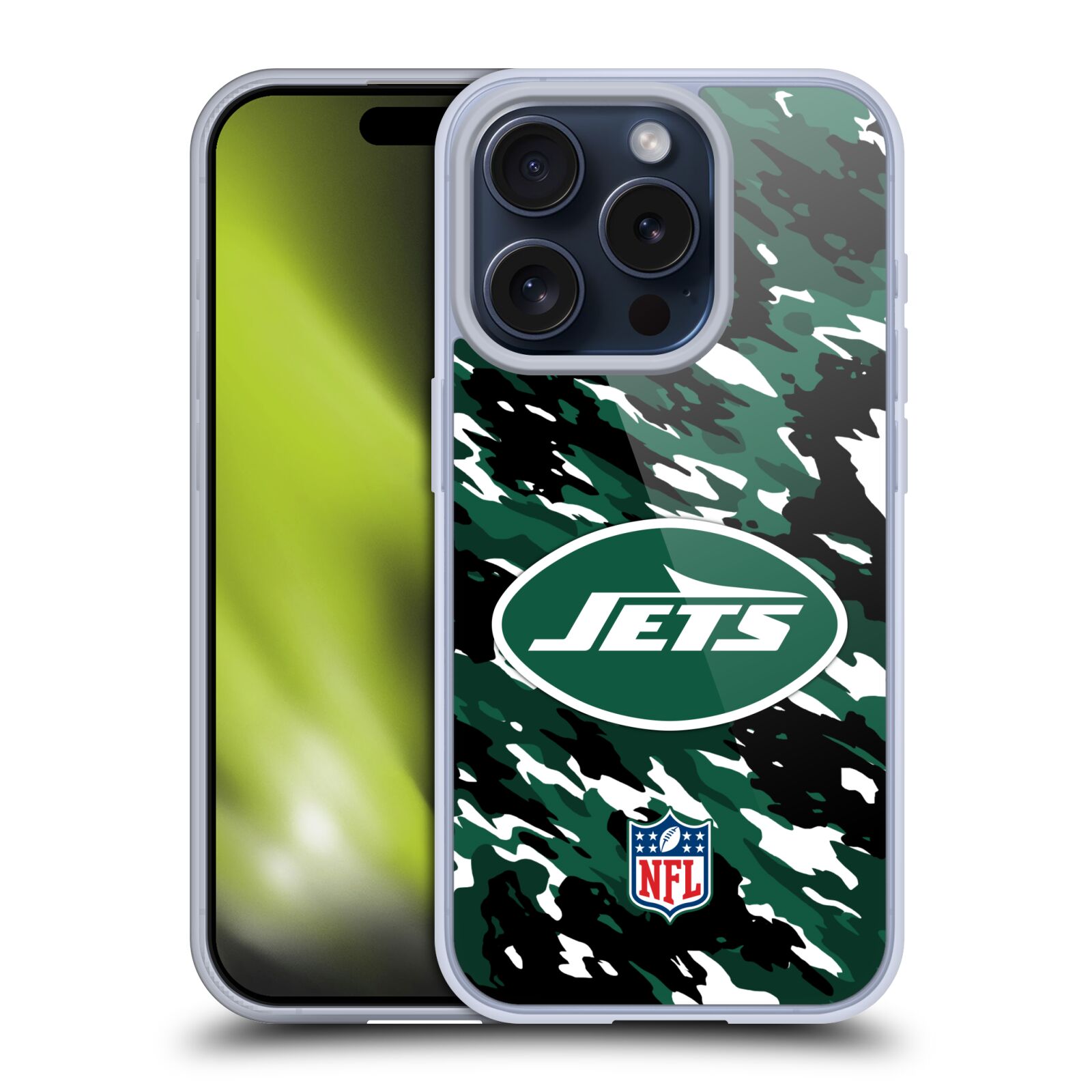 OFFICIEL NFL NEW YORK JETS LOGO ÉTUI COQUE EN GEL POUR APPLE iPHONE TÉLÉPHONES - Photo 8 sur 14