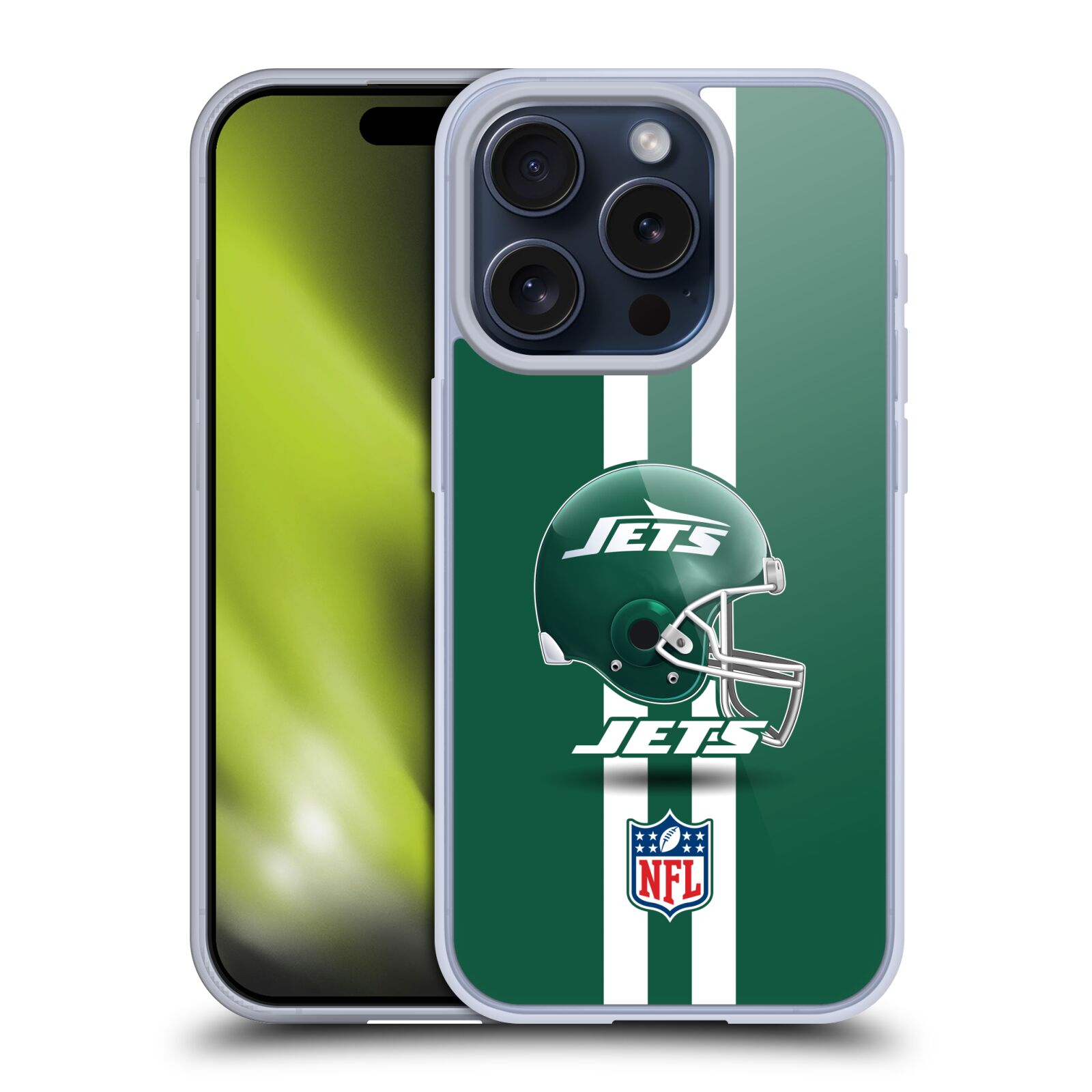 OFFICIEL NFL NEW YORK JETS LOGO ÉTUI COQUE EN GEL POUR APPLE iPHONE TÉLÉPHONES - Photo 9 sur 14