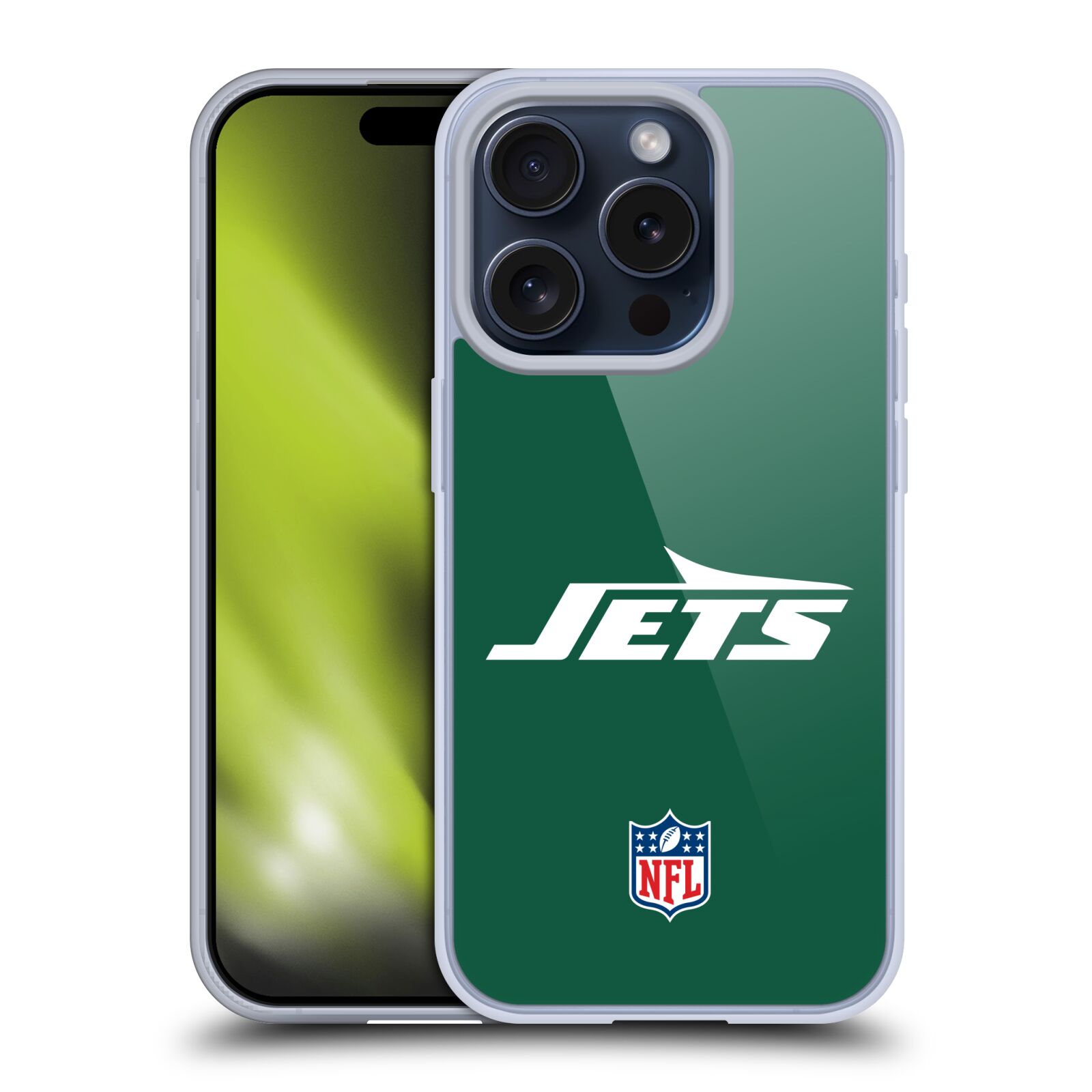 OFFICIEL NFL NEW YORK JETS LOGO ÉTUI COQUE EN GEL POUR APPLE iPHONE TÉLÉPHONES - Photo 12 sur 14