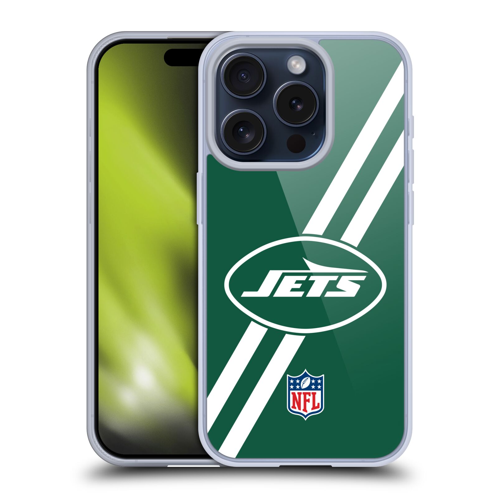 OFFICIEL NFL NEW YORK JETS LOGO ÉTUI COQUE EN GEL POUR APPLE iPHONE TÉLÉPHONES - Photo 13 sur 14