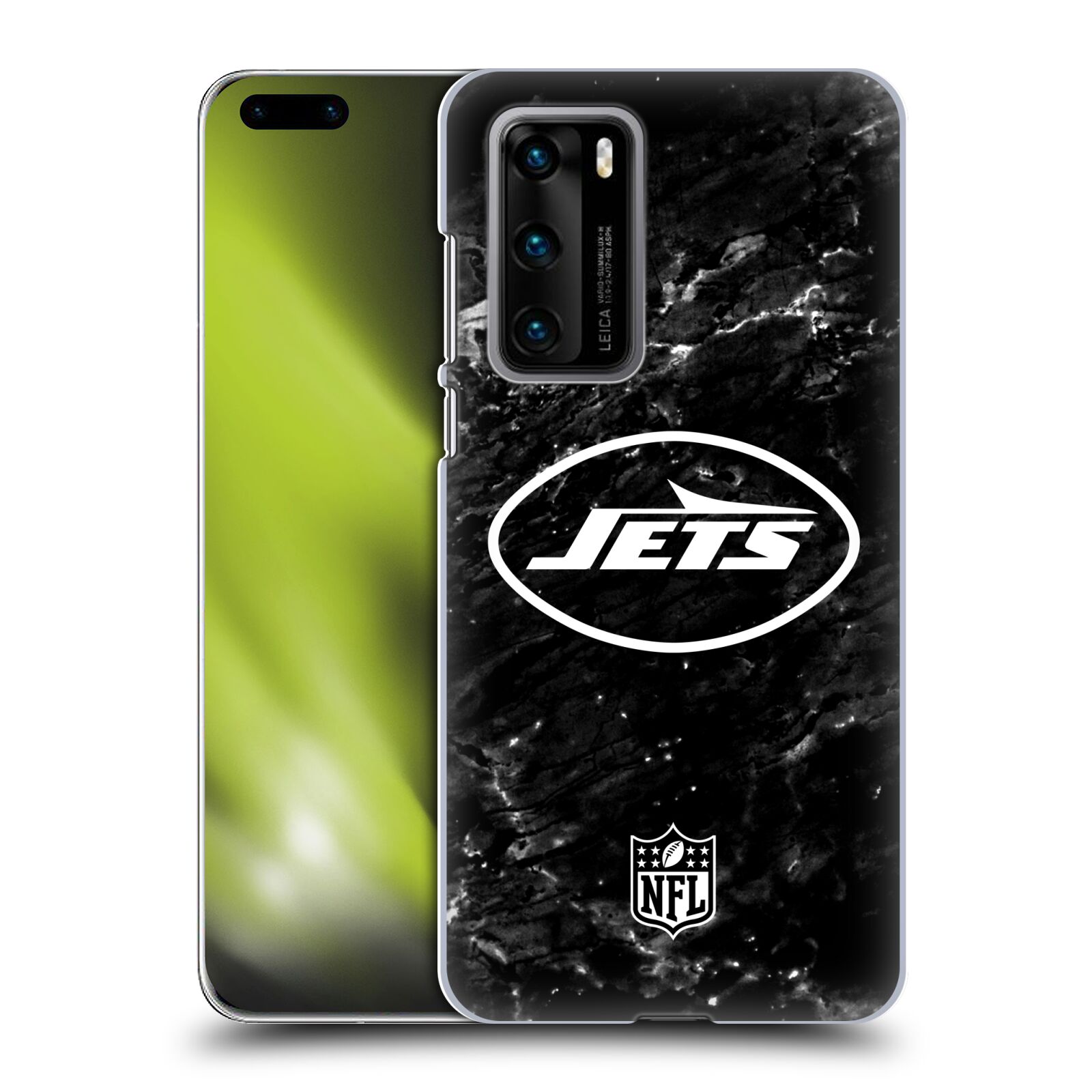 OFFICIAL NFL NEW YORK JETS ARTWORK BACK CASE FOR HUAWEI PHONES 1 - Picture 9 of 11