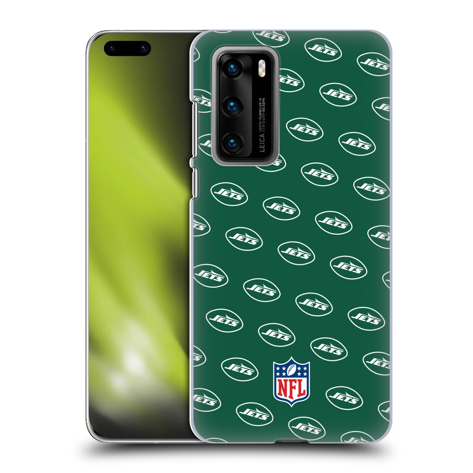 OFFICIAL NFL NEW YORK JETS ARTWORK BACK CASE FOR HUAWEI PHONES 1 - Picture 10 of 11
