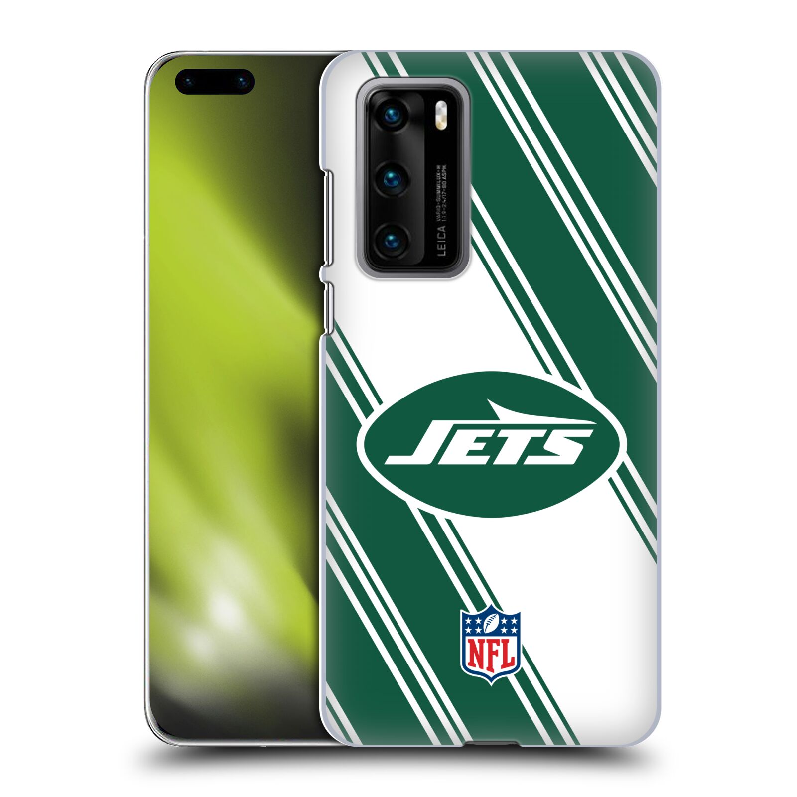 OFFICIAL NFL NEW YORK JETS ARTWORK BACK CASE FOR HUAWEI PHONES 1 - Picture 11 of 11