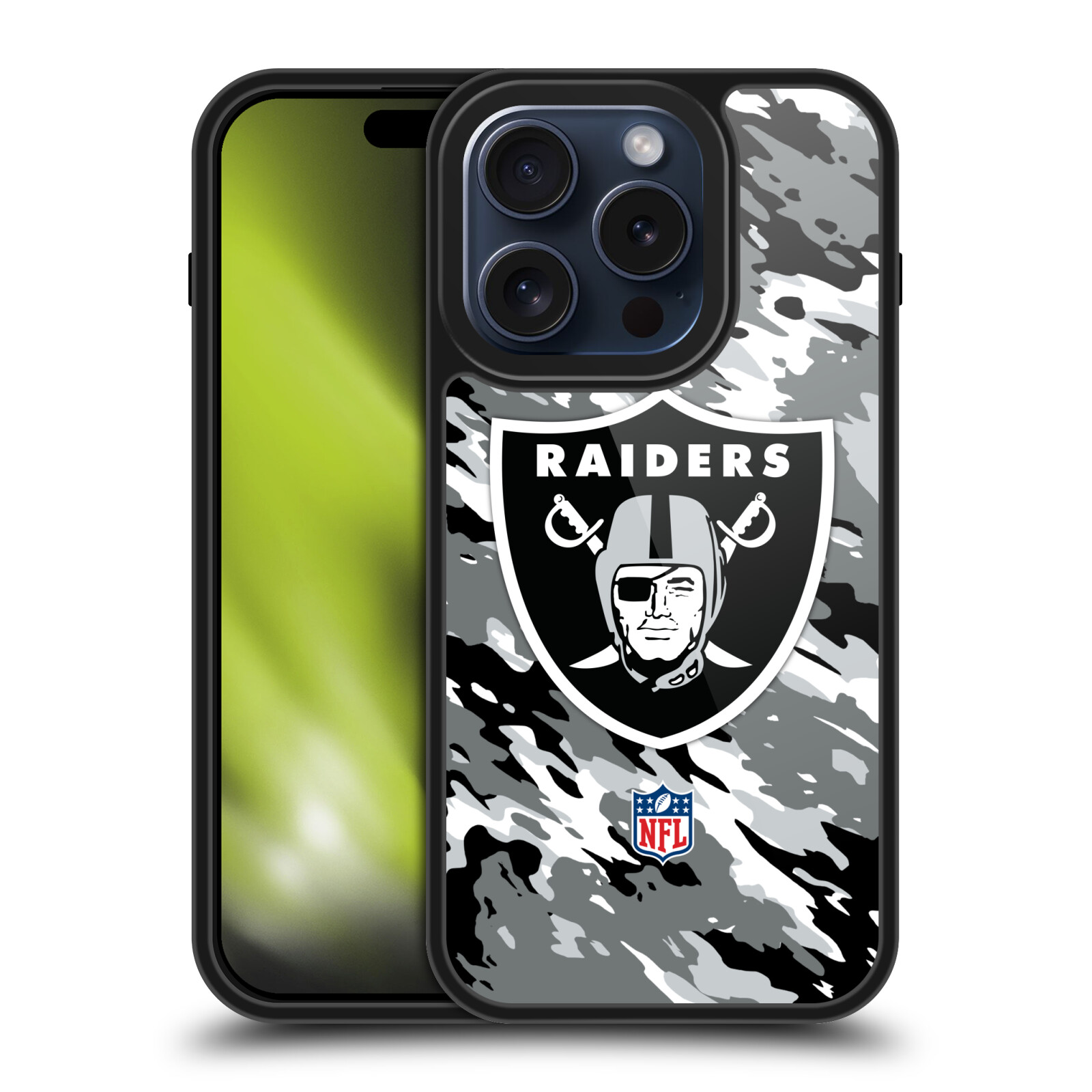 OFFIZIELLE NFL LAS VEGAS RAIDERS LOGO SCHUTZGEL-HÜLLE FÜR APPLE iPHONE HANDYS - Picture 8 of 10