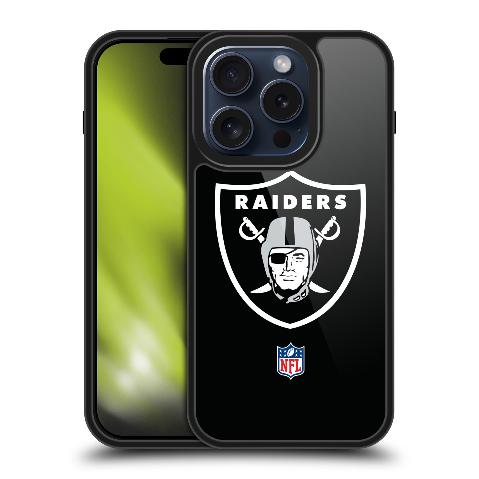 OFFIZIELLE NFL LAS VEGAS RAIDERS LOGO SCHUTZGEL-HÜLLE FÜR APPLE iPHONE HANDYS - Picture 9 of 10