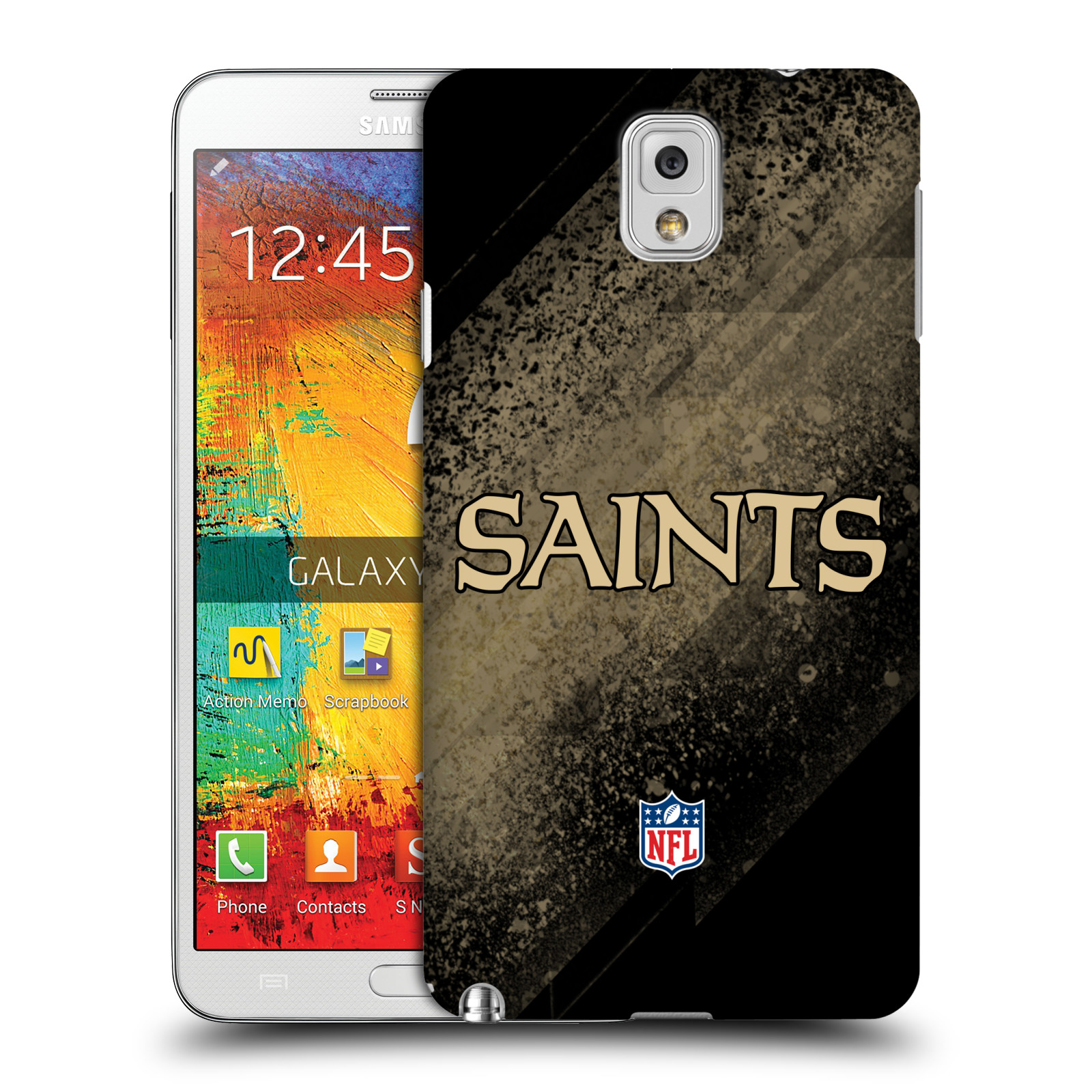 OFFICIAL NFL NEW ORLEANS SAINTS LOGO HARD BACK CASE FOR SAMSUNG PHONES 2 - Picture 8 of 14
