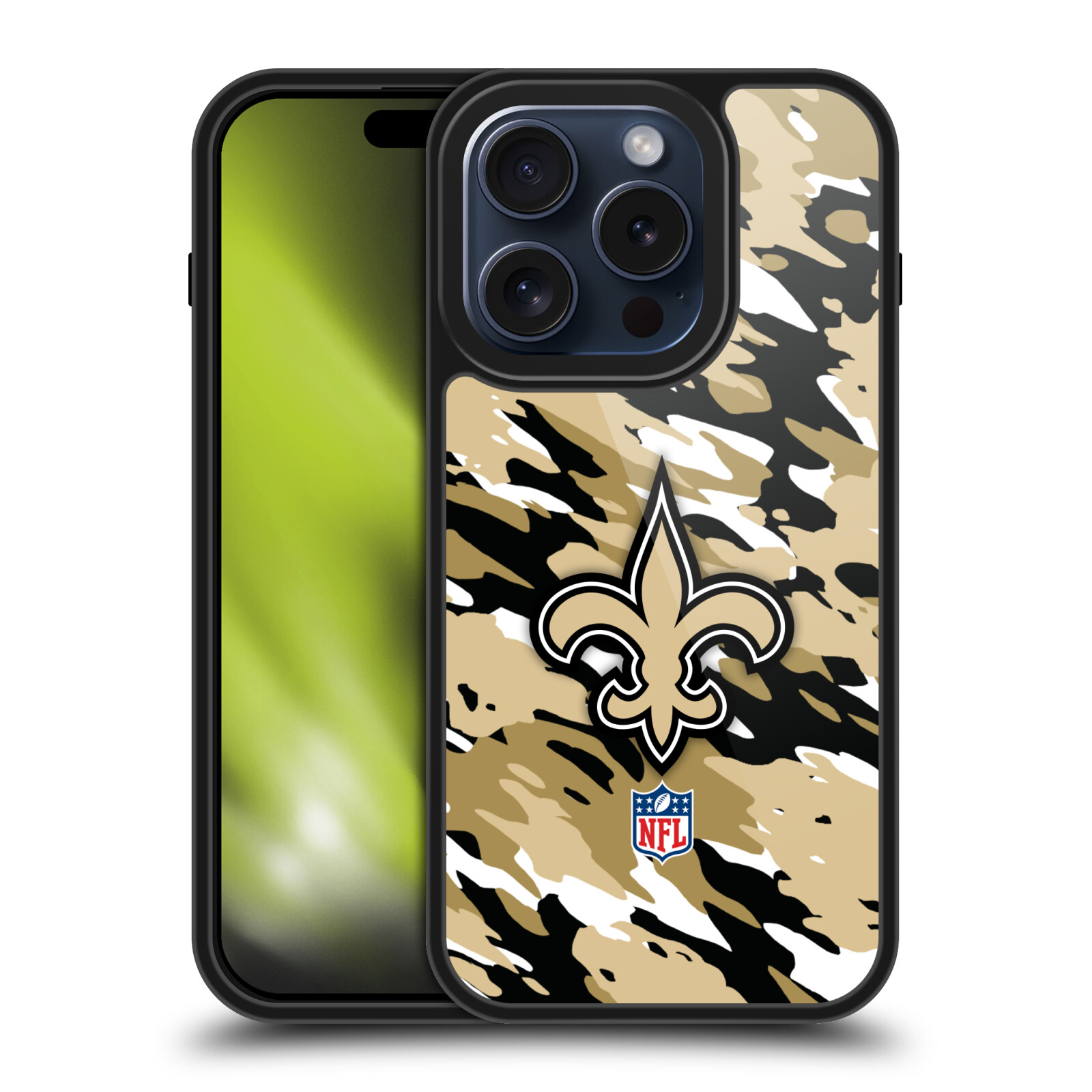 FUNDA GEL PROTECTOR OFICIAL NFL NEW ORLEANS SAINTS LOGO SAMSUNG TELÉFONOS 1 - Imagen 8 de 10