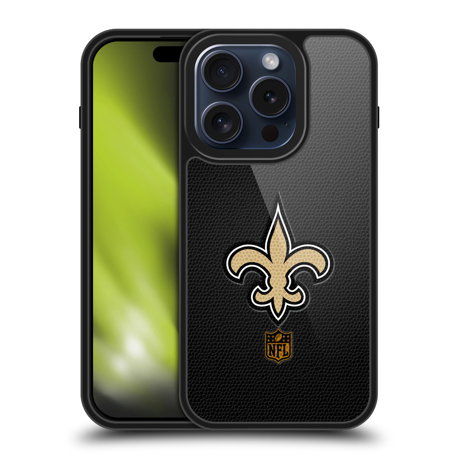 FUNDA GEL PROTECTOR OFICIAL NFL NEW ORLEANS SAINTS LOGO SAMSUNG TELÉFONOS 1 - Imagen 9 de 10