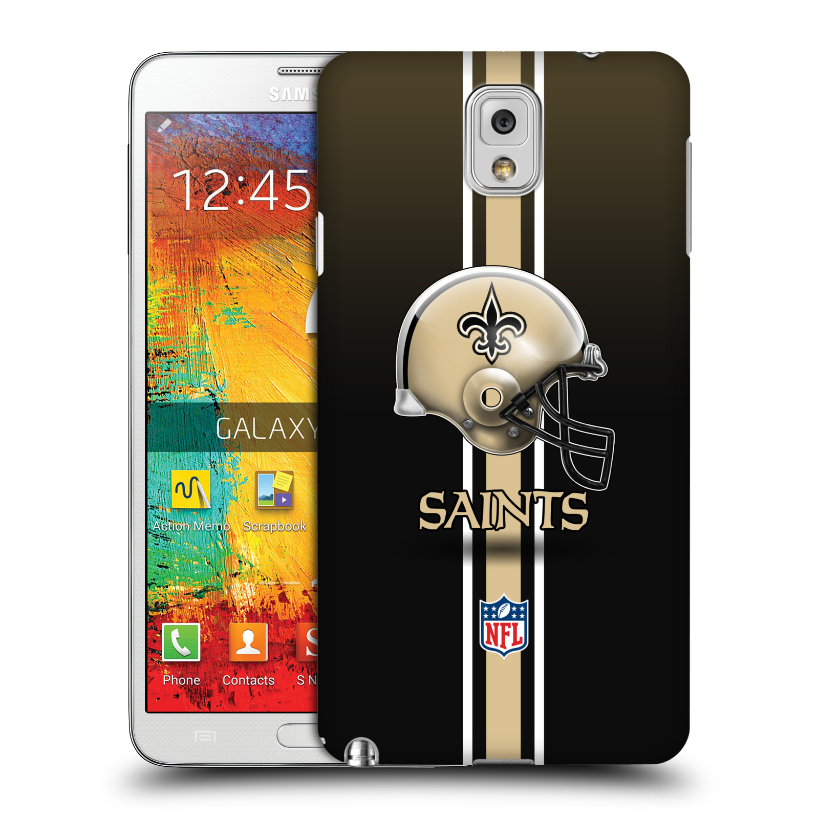 OFFICIAL NFL NEW ORLEANS SAINTS LOGO HARD BACK CASE FOR SAMSUNG PHONES 2 - Picture 12 of 14