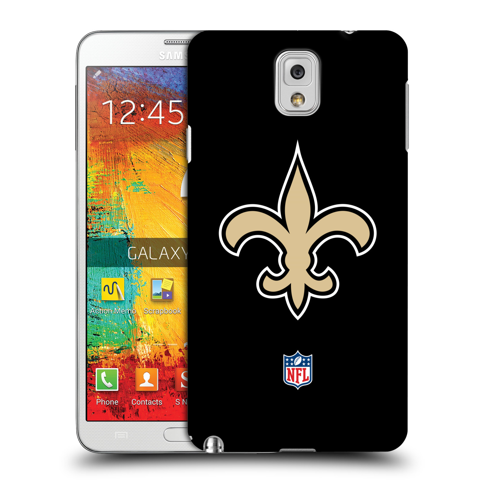 OFFICIAL NFL NEW ORLEANS SAINTS LOGO HARD BACK CASE FOR SAMSUNG PHONES 2 - Picture 13 of 14