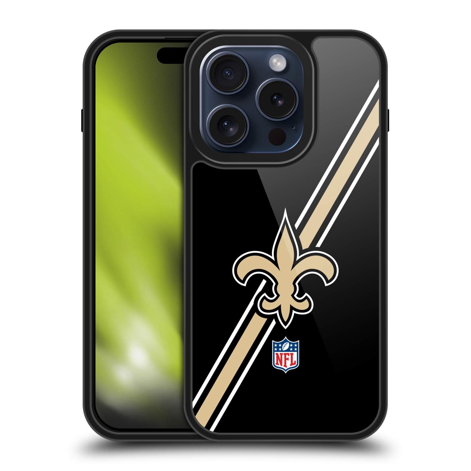 FUNDA GEL PROTECTOR OFICIAL NFL NEW ORLEANS SAINTS LOGO SAMSUNG TELÉFONOS 1 - Imagen 10 de 10