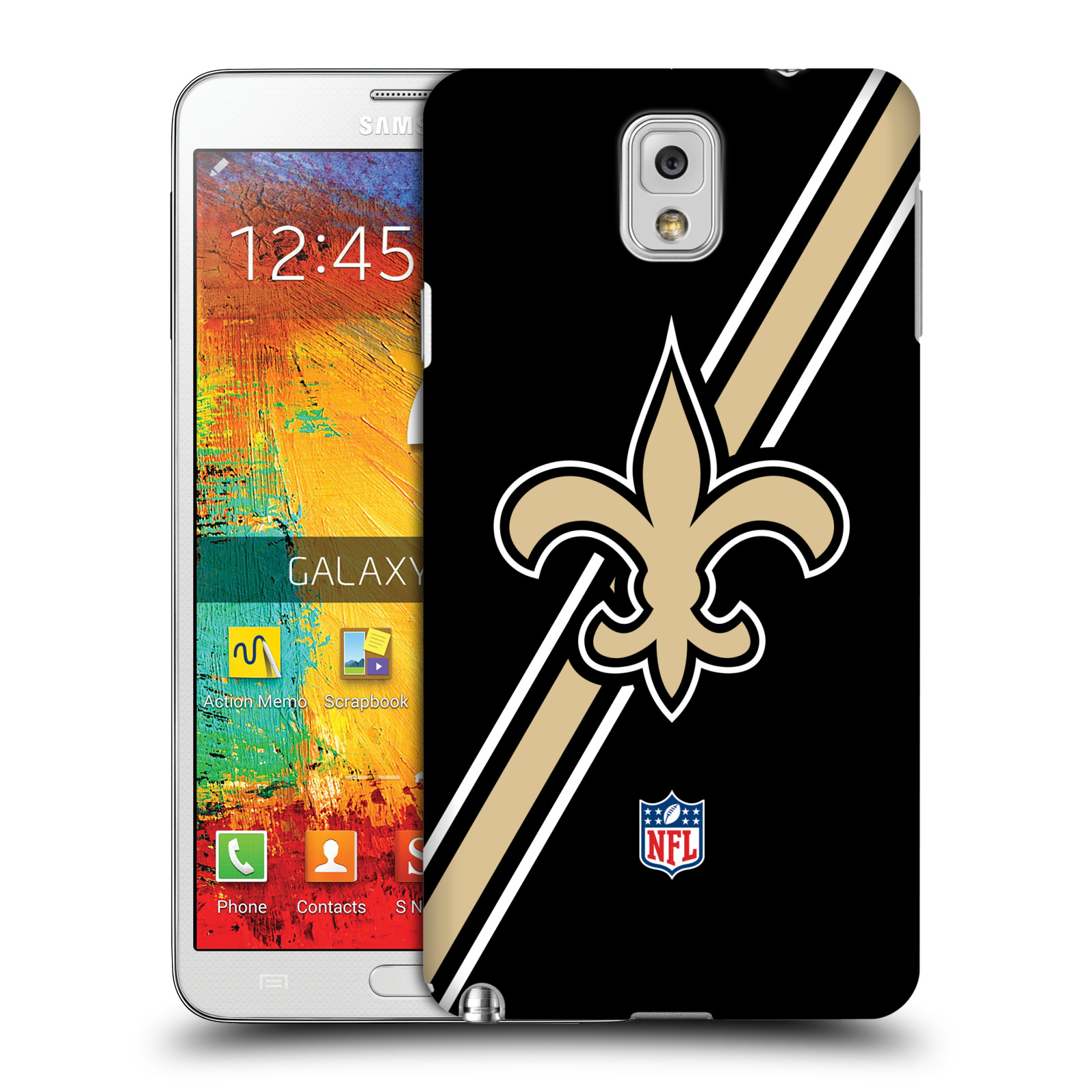OFFICIAL NFL NEW ORLEANS SAINTS LOGO HARD BACK CASE FOR SAMSUNG PHONES 2 - Picture 14 of 14