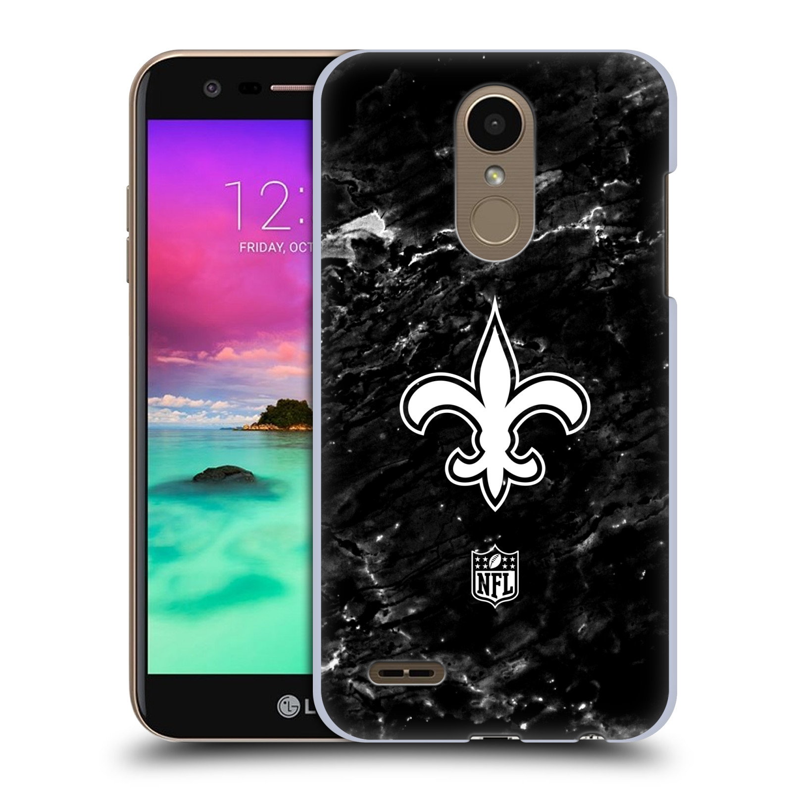 OFFICIAL NFL NEW ORLEANS SAINTS ARTWORK BACK CASE FOR LG PHONES 1 - Picture 9 of 11