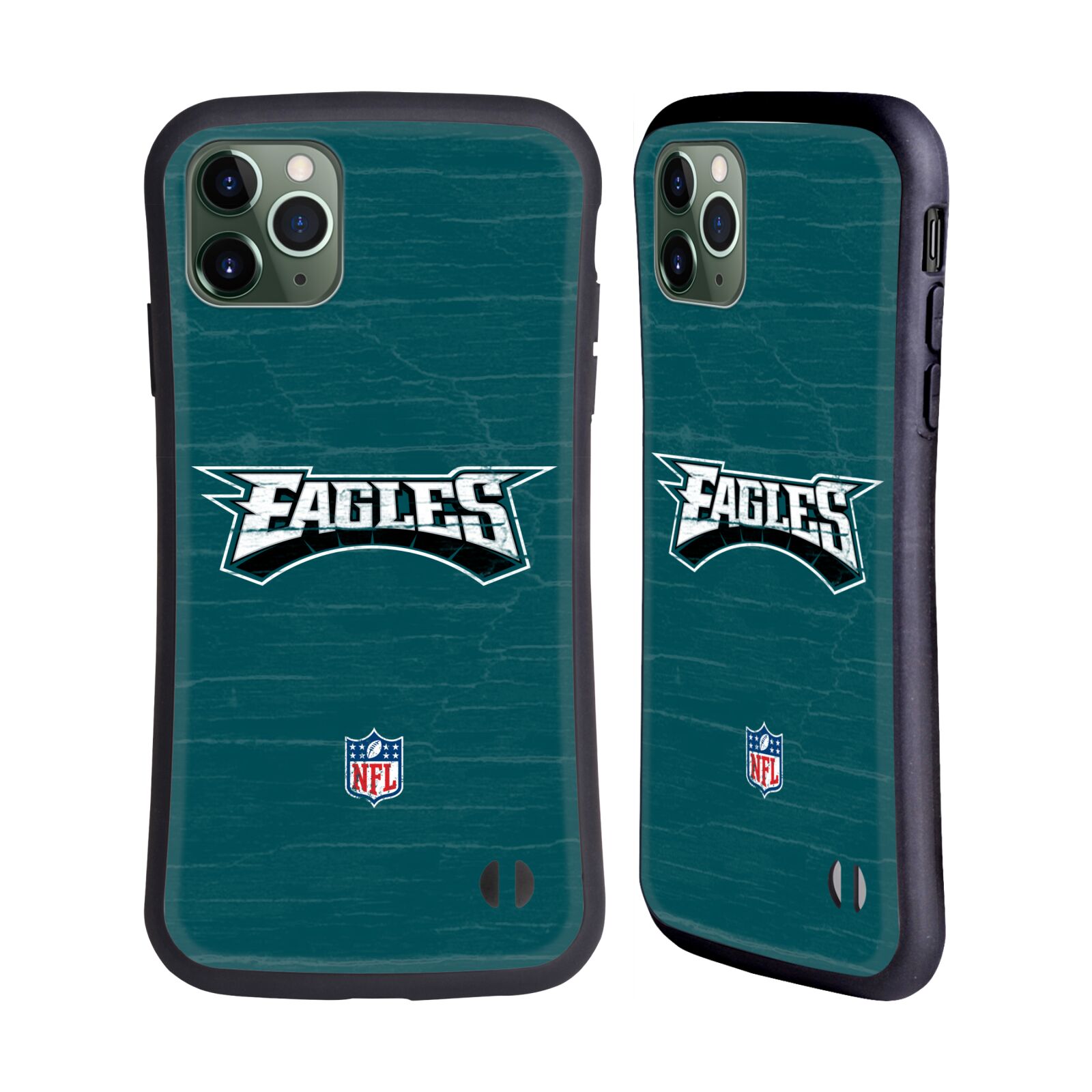 OFFICIAL NFL PHILADELPHIA EAGLES LOGO HYBRID CASE FOR APPLE iPHONES PHONES - Picture 10 of 14
