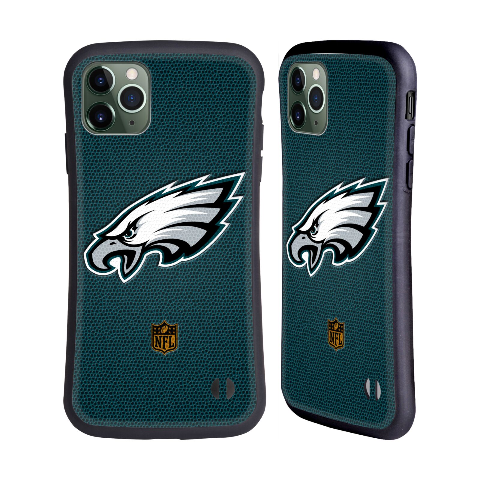 OFFICIAL NFL PHILADELPHIA EAGLES LOGO HYBRID CASE FOR APPLE iPHONES PHONES - Picture 11 of 14