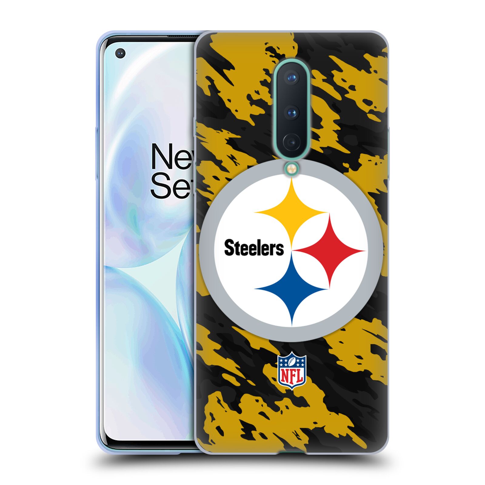 OFFICIAL NFL PITTSBURGH STEELERS LOGO SOFT GEL CASE FOR GOOGLE ONEPLUS PHONES - Picture 9 of 14